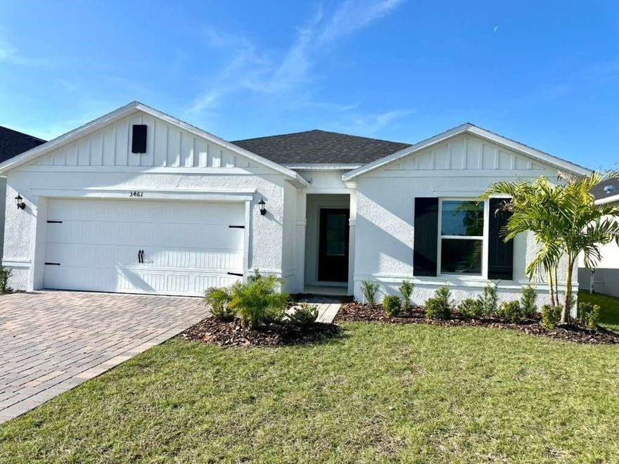 This beautifully designed 4-bedroom, 2-bath single-story home offers the perfect combination of style, comfort, and convenience—ideal for families or professionals looking to rent in one of Clermont’s most desirable communities. Thoughtfully crafted with an open floor plan, this residence features elegant tile flooring throughout the main living areas and a spacious great room with volume ceilings, creating a bright and inviting atmosphere.

The modern kitchen is a true highlight, boasting granite countertops, a large island perfect for meal prep and gatherings. Whether cooking nightly meals or hosting friends, this kitchen is designed to impress.

The primary suite offers a private retreat with a generous walk-in closet and a beautifully appointed bath. The additional bedrooms provide flexibility for family, guests, or a home office, while the dedicated laundry room adds everyday convenience.

Step outside to your covered back patio, the perfect spot to relax or entertain while enjoying the serene conservation lot—no rear neighbors and the tranquility of nature right behind your home.

A 2-car garage provides added storage and parking convenience.

Located in a sought-after area near Clermont’s best shopping, dining, and recreation, this home delivers the ideal balance of comfort and accessibility. 
This is a rare chance to lease a brand-new home in one of Clermont’s most desirable and sought-after communities. Homes like this don’t stay on the market for long—schedule your tour today before it’s gone!