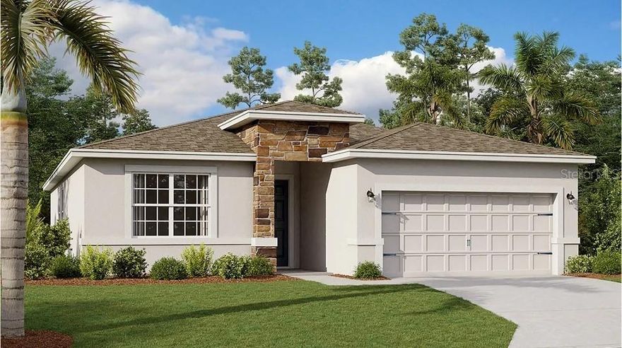 One or more photo(s) has been virtually staged. Pre-Construction. To be built. Caring for aging parents or have a young adult child still at home?  This one story, Next Gen home has four bedrooms, three baths and a two car garage. There is a separate entrance for a Next Gen Bedroom, living room and kitchenette, giving the sense of privacy and independence within proximity. This home comes fully equipped with Everything Included Features like new appliances, quartz countertops throughout and oversized tile flooring in the wet areas. Wynnstone is a lovely family friendly community of new single-family homes located in Davenport, FL. This amenity-rich community will include: Pool, Clubhouse, Gazebo, Playground, Walking Trail, and Dog Park. Wynnstone is what you have been waiting for. Close proximity to Advent Health Heart of Florida, Posner Park (for restaurants and shopping). There are major roads like 27 and I-4 for quick trips to Orlando and the theme parks.