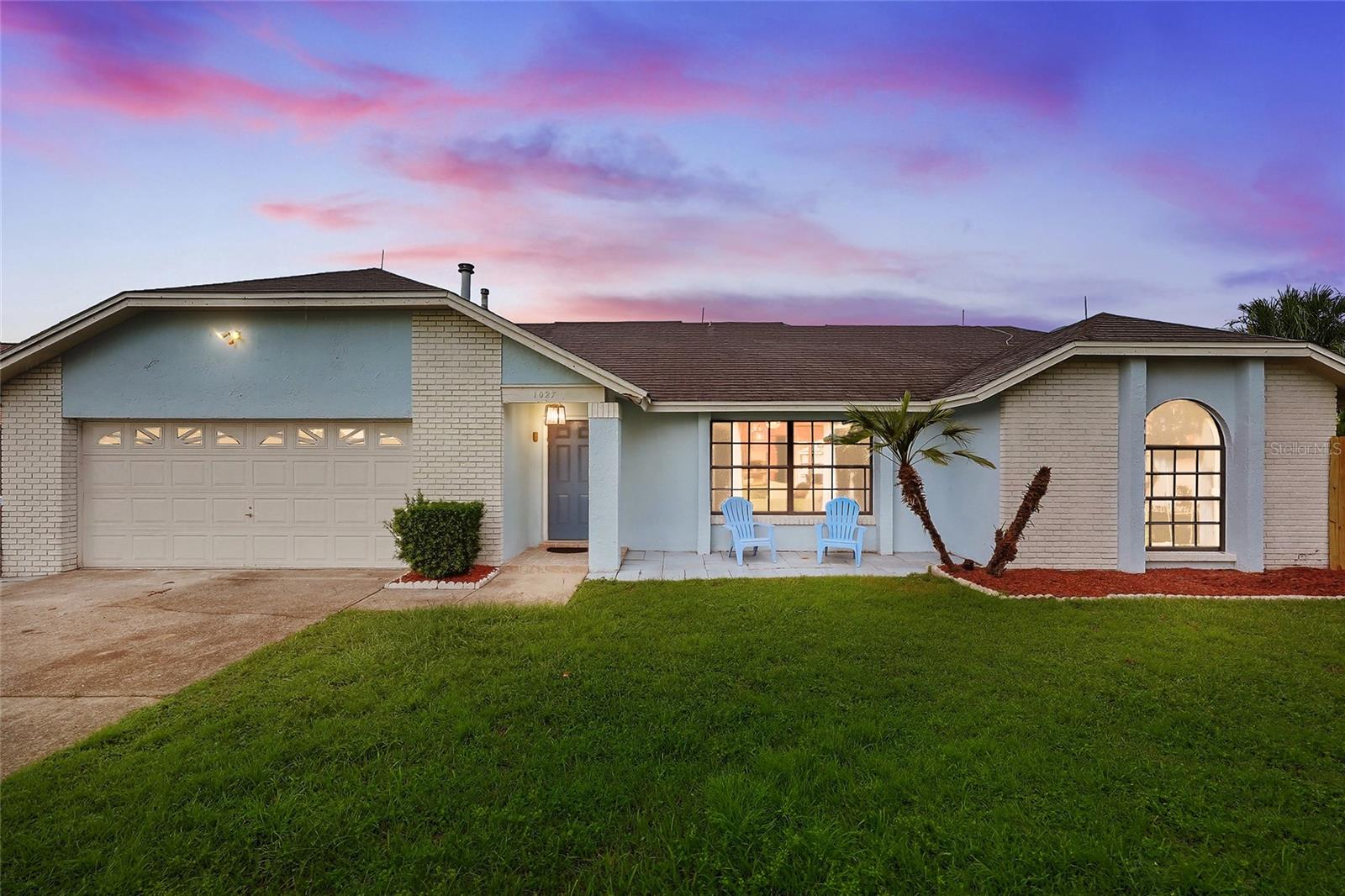 Welcome to this beautifully updated, fully-furnished 4-bedroom, 2-bath home in Indian Ridge. Featuring a brand-new kitchen with quartz countertops and cabinets, this open-layout home offers a bright, modern feel. Enjoy your private screened pool and spacious deck, perfect for relaxing or entertaining. The property includes a long driveway, gas utilities, and is zoned for short-term rentals—ideal as a primary residence, vacation home, or investment. Community amenities include a large pool, tennis, volleyball, baseball diamond, sports field, playground, and walking trails. With quick access to 429, 417, I-4, and 192, you’re just 5 miles from Disney and minutes from Margaritaville and all Orlando has to offer.