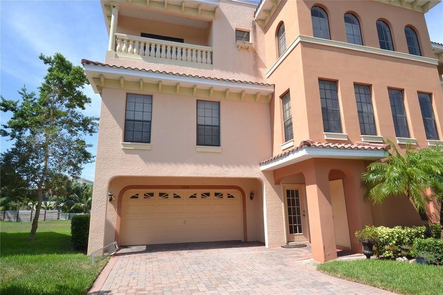 Welcome to Sunset Bay Townhomes, a beautiful gated community just minutes from the charming and historic Tarpon Springs! This luxury three-story townhome offers 3 bedrooms, 3 bathrooms, and an oversized two-car garage with plenty of parking space. Enjoy the convenience of your own private elevator and the elegance of granite countertops and stainless steel appliances in the modern kitchen.
The master suite is a true retreat, featuring a walk-in shower, garden tub, and his and her walk-in closets. Laundry is made easy with washer and dryer conveniently located on the third floor near the bedrooms. Relax on the screened patio off the main living area or step onto the open balcony from the master suite for a breath of fresh air. The community offers a sparkling pool, picnic area, and scenic walking paths that lead to areas perfect for fishing or kayaking. Call today to experience luxury living in this exceptional Sunset Bay Townhome near all that Tarpon Springs has!