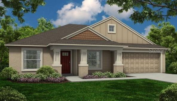 Pre-Construction. To be built. Pre-construction. Positioned on a desirable corner lot in the tranquil community of Indian Lake Estates, this pre-construction ranch-style home presents an exceptional opportunity to create your ideal living space. This home is planned for 1713 square feet of meticulously designed living space, featuring three spacious bedrooms, two full bathrooms, and an attached two-car garage. The open-concept layout will seamlessly connect the main living areas, creating an inviting environment for everyday life and entertaining. The absence of stairs makes this home highly accessible and a perfect "forever home or vacation property." Indian Lake Estates is a nature lover's paradise and a peaceful escape from the everyday hustle. Known as "Florida's best-kept secret," the community is situated on the shores of Lake Weohyakapka, also known as Lake Walk-in-Water, a nationally renowned spot for trophy largemouth bass fishing. Residents have exclusive access to a community boat ramp, a marina, and the longest freshwater fishing pier in Florida, perfect for enjoying stunning sunsets. Contact an agent today for more information.