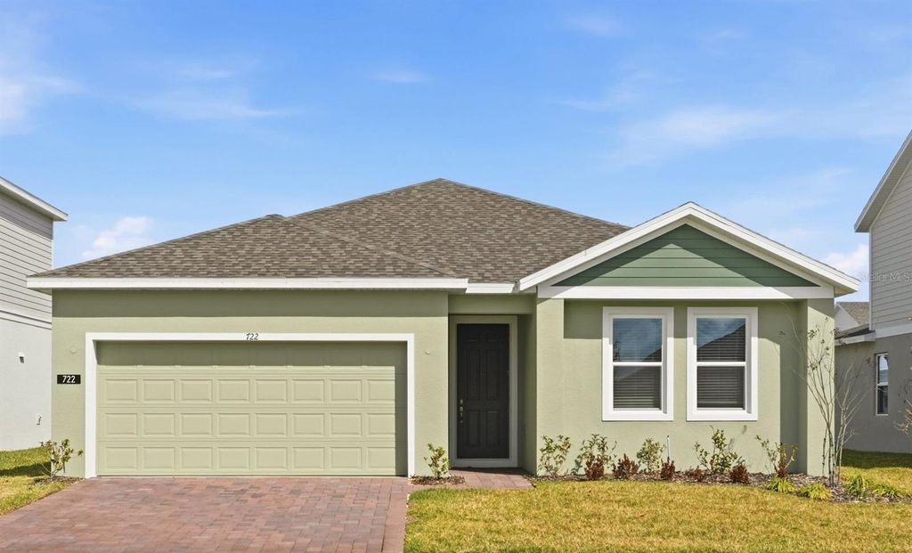 Photo of 722 Ginger Drive, Haines City, FL 33844 (MLS # O6398420)