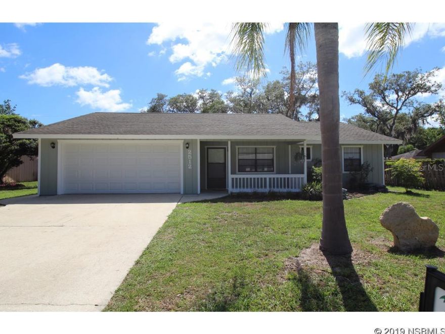 Terrific 3 bedroom 2 bath 2 car garage home with all new wood laminate flooring, freshly painted inside and out, Island kitchen, vaulted ceiling, open floor plan. All bedrooms have walk in closets. The 2nd bedroom is HUGE!  Cute front porch, big back yard with shed. Plenty of room for a pool, play set or both!  Move in ready. This one will go fast. ;Water: City