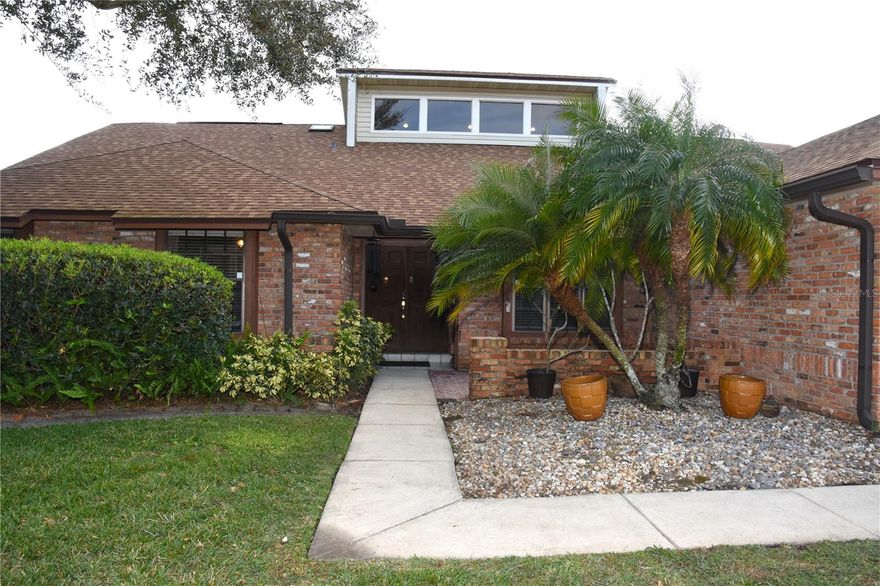 Come see this gorgeous home in the desirable Deerwood community, nestled on a quiet street just minutes from Rio Pinar Golf & Country Club. This elegant residence features a new roof (2023) and new AC (2025), offering peace of mind along with timeless style.

Inside, you’ll find a formal living room and dining room highlighted by a tray ceiling, plus a spacious vaulted family room with clerestory windows and an impressive floor-to-ceiling real Chicago brick fireplace. A stunning spiral staircase leads to a private upstairs office measuring 22x10.

The bright eat-in kitchen boasts granite countertops, solid wood cabinetry, stainless steel appliances, abundant storage, and plenty of natural light. The expansive vaulted primary suite (22x13) features a luxurious en-suite bath with Jacuzzi tub, separate shower, and double vanities.

Custom upgrades are found throughout the home, including knockdown ceilings, crown molding, Chicago brick accents on both the exterior and fireplace, and ceiling fans in every room. Three sets of double-paned French doors open to a massive tiled, screened Florida room under a full roof—pre-plumbed for a wet bar and easily convertible into additional living space.

Additional highlights include an inside laundry room with cabinetry and closet, a 15x4 storage/mud room, attached exterior storage with electricity, and a garage outfitted with custom Closets-by-Design built-ins. The home sits on a lush, fully fenced 1/3-acre lot—perfect for outdoor living and entertaining.

A truly special home offering space, quality craftsmanship, and an unbeatable location.