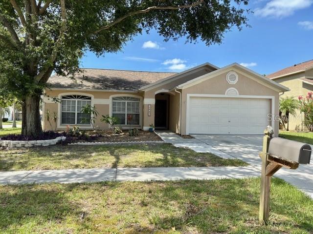 WOW! LOW HOA Fees and NO CDD!
Welcome to this spacious and beautifully updated 4-bedroom, 2-bath heated pool home on a premium corner lot in the desirable Summerfield Community.
From the moment you enter, you’ll love the high ceilings and open-concept floor plan that create a bright and airy atmosphere. The split-bedroom layout offers privacy, with the primary suite tucked away on its own side of the home. All four bedrooms feature brand-new carpet, with bedroom 4 offering double doors—perfect for a home office or den.
The kitchen is a showstopper, boasting granite countertops, solid wood cabinetry with display/storage shelving, porcelain tile flooring, and a convenient breakfast bar. There’s also a cozy breakfast nook plus a formal dining area that opens into the expansive living room, perfect for entertaining.
Sliding glass doors lead out to your covered lanai and oversized, screened-in, heated pool—ideal for relaxing or hosting gatherings year-round.
The primary suite features luxury flooring, a large walk-in closet, and a spa-like en-suite bathroom complete with granite dual-sink vanity, a jetted garden tub, custom tiled shower, and a built-in towel shelf.
Additional highlights include:
Updated guest bath with granite vanity and custom tiled tub
Porcelain tile in entryway and bathrooms
Corner lot for extra privacy and yard space
Enjoy all the amenities of the Summerfield Community, including a gymnasium, community pool, tennis courts, and playground. Conveniently located near Summerfield Golf Course, I-75, shopping, and a wide selection of restaurants.
Don’t miss your chance—schedule your private tour today!
