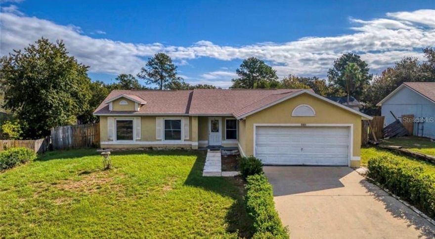 Come View this beautiful 3 bedroom 2 full bathroom home located in Clermont Florida. This home sits on .25 of land in the sub-division of Lake Crescent Pines. Hurry before this home says GONE.