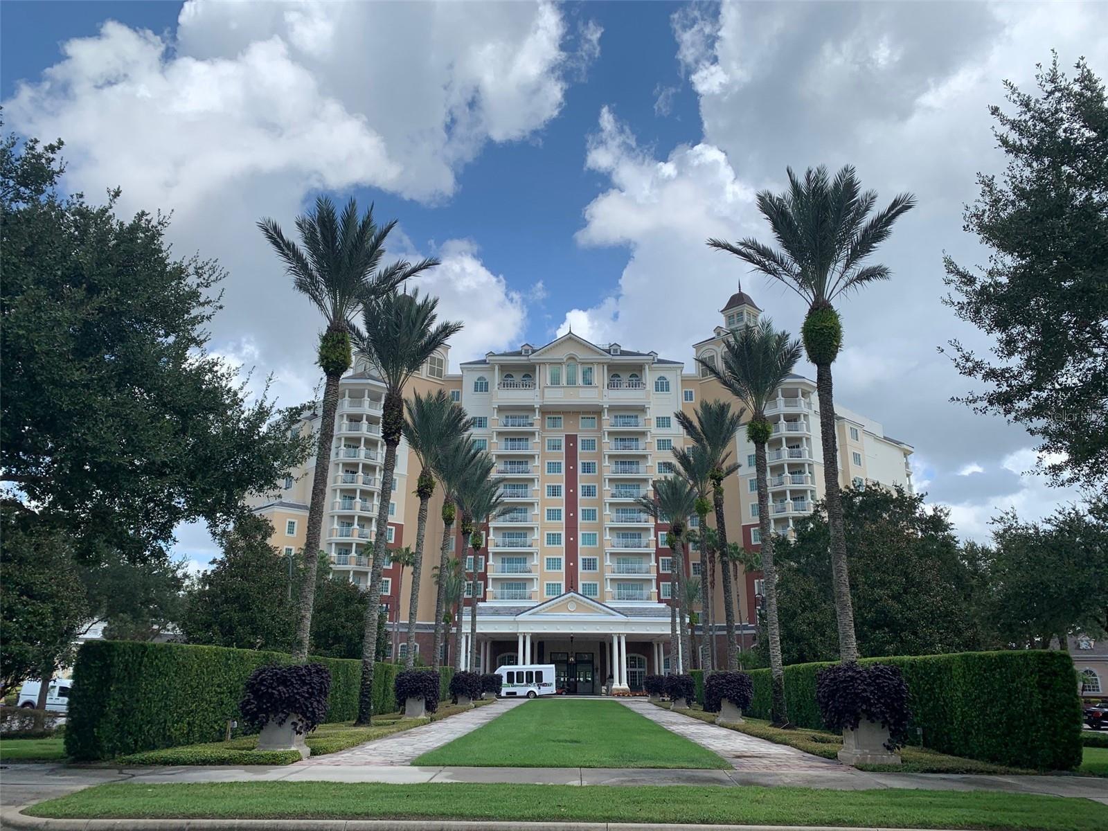 Come live were others spend their vacations! This remarkable fully furnished 2 bedroom, 2 bath condo is available immediately for a Long Term renter. It is in immaculate condition and has all the amenities. Shows!! Granite counter tops in the kitchen and bathrooms. Both bathrooms with a large walk-in tiled shower and a large separate Garden Tub for relaxing. No Expenses spared!! Immaculate views from the balcony overlooking the golf courses and driving range. Great view of fireworks and views in every direction!! Just a quick trip on the elevator to multiple restaurants in the building to satisfy all your needs. The Rent includes ALL UTILITES and comes with the ability to use multiple pools and gym facilities within the Resort. Get in contact with me for a private showing and tour of the Resort.