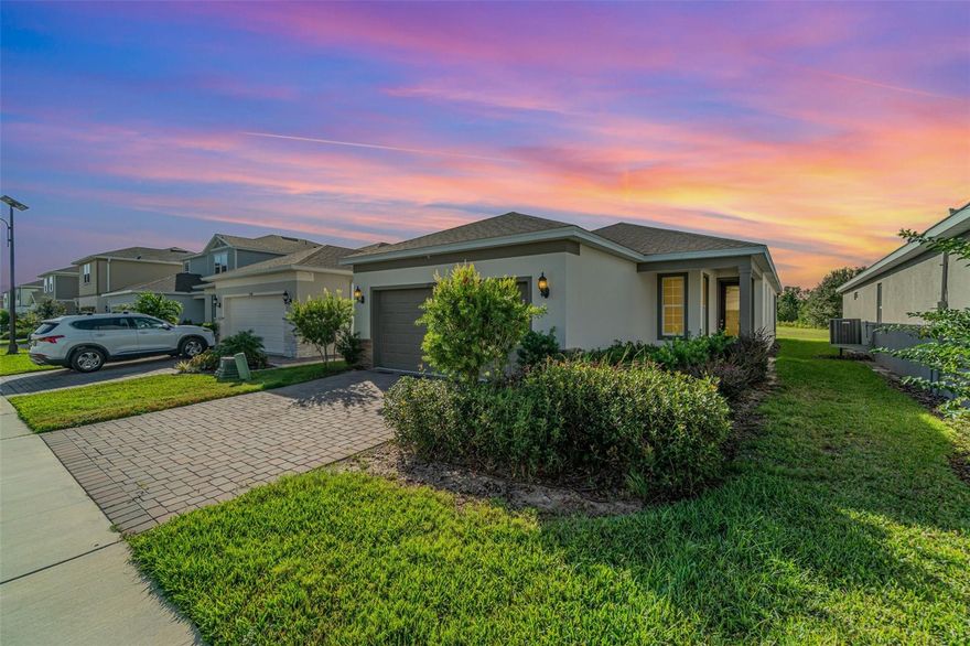 One or more photo(s) has been virtually staged. Nearly new 2024 Pulte in gated Serenoa Lakes with a tranquil pond view. A bright, move-in-ready 4BR/2BA with an open great room that flows to a sleek kitchen featuring stainless appliances and generous storage. The private owner’s suite offers a walk-in closet and ensuite bath, while three additional bedrooms provide flexible space for guests, office, or play. Enjoy 2-car garage plus a low-maintenance homesite with room to personalize outdoors. Community living includes resort-style amenities—clubhouse, pool, fitness center, playground, and sidewalks—set minutes to US-27/FL-429, shopping and dining, Lake Louisa State Park, and a short drive to Orlando’s attractions. A polished, modern home that feels practically new—with the premium pond lot you’ve been waiting for. Ready for its next owner.