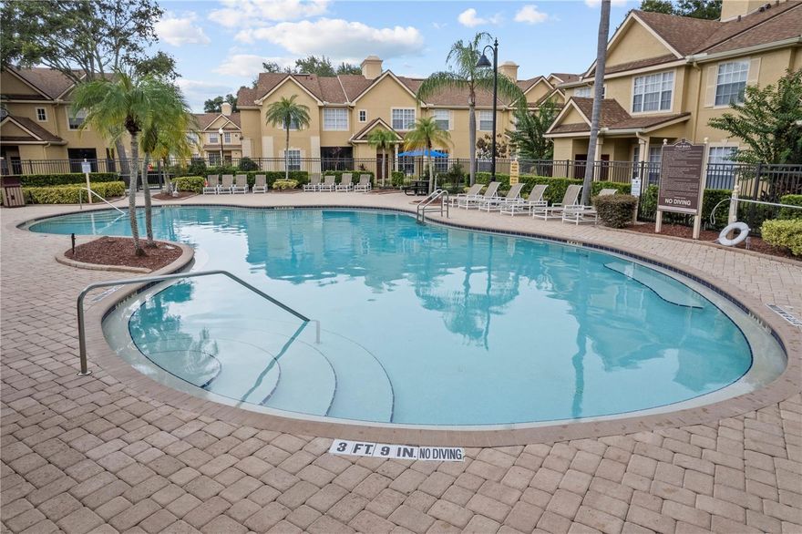 One or more photo(s) has been virtually staged. Welcome home to a lifestyle of luxurious living at 826 Grand Regency Pointe Unit 104, in the heart of Altamonte Springs, Florida. This stunning one-bedroom, one bathroom condominium, spans 826 square feet in a prestigous oasis, sought after gated community. Rent includes, internet, water, wind mitigation, fire sprinklers and pest control services.  Enjoy a host of upscale amenities, including a state of the art fitness center, sparking swimming pool, tennis court and so much more! Extend your entertainment, meetings, weddings, holiday parties and other gatherings at the elegant spacious clubhouse. Just minutes away, indulge in a vibrant lifestyle with a plethora of nearby dining options, shopping centers, parks, mueseums, and art galleries. Altamonte Springs also offer a thriving nightlife scene, with trendy bars, live music venues, and theaters. Cherish a breath-taking sunset as you stroll right out your door around the beautifully landscaped grounds of Grand Regency Pointe. Don't miss the opportunity to rent this remarkable condo and elevate your living experience to new heights.