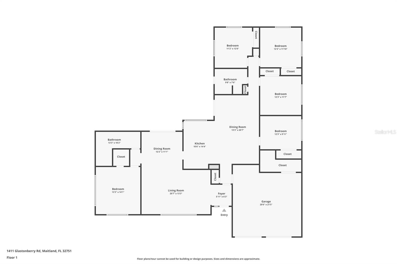 1411 GLASTONBERRY ROAD