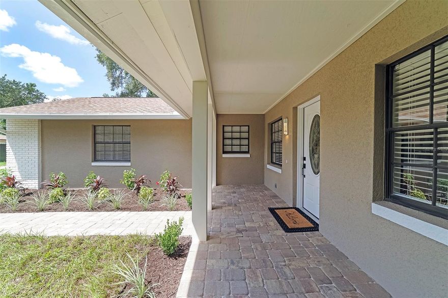 OMG! FULLY PAID OFF SOLAR! You heard it right. A 9.4 annual megawatt solar system installed in June of 2022, along with a new architectural shingle roof. No loans or lease payments. This will literally save you thousands of dollars every year. Imagine having extra, hundreds of dollars each month! The solar also comes with a full manufacturer’s warranty for 25 years. Aside from that, you will fall in love with this meticulously renovated and upgraded 4 bedroom, 2 bathroom home. Every square inch has been touched, and it really shows! This home has also been equipped with a  brand new water heater (2023), so you’ll be worry free of any big ticket items for many years to come! The kitchen, includes raised panel style cabinets, granite countertops, stainless steel 4 burner glass top electric range, dishwasher, microwave, refrigerator, microwave, 2 compartment stainless steel sink equipped w/ new garbage disposal, beautiful mat black spray faucet, & soap dispenser. The house has a GE Whole House water filtration system, with brand new filters. The kitchen is huge, and opens up to a large living room, family room, and dining room, making it PERFECT for large gatherings and entertaining with family and friends. Beautiful brand new smart electric fireplace that has multiple option and color fire displays and it also has a heat setting for the colder times. All  new gorgeous and durable luxury vinyl plank floors installed throughout entire home. All new upgraded light fixtures, ceiling fans, door hardware, cordless blinds, tamperproof outlets, rocker light switches, baseboards and paint as well. Included in the sale, is a washing machine & dryer! Every light fixture inside and out have all been upgraded to energy efficient LED lighting for real savings on the electric bill. New ceiling fans, all door hardware, cordless blinds, & baseboards. Wi-Fi remote garage door opener that also works with your smart phone. Plenty of natural light in all rooms. The bathrooms have been freshly tiled, and completely upgraded with brand new showers, tub, toilets, sinks, shower fixtures, body sprayers, faucets, and granite top vanities. Beautifully landscaped front, back, and side yards, with mature trees that provide plenty of shade. The fenced in backyard has new sod and is a great size for children or pets to play in, and plenty of shade. The neighborhood is very quiet and safe, and the neighbors are as friendly as can be! Great location, centrally located close to downtown, shopping, parks, you name it!. Also has boat ramp to Lake Jessamine only a stones throw away! Great access for fishing and water sports! So what are you waiting for? Schedule your viewing today!