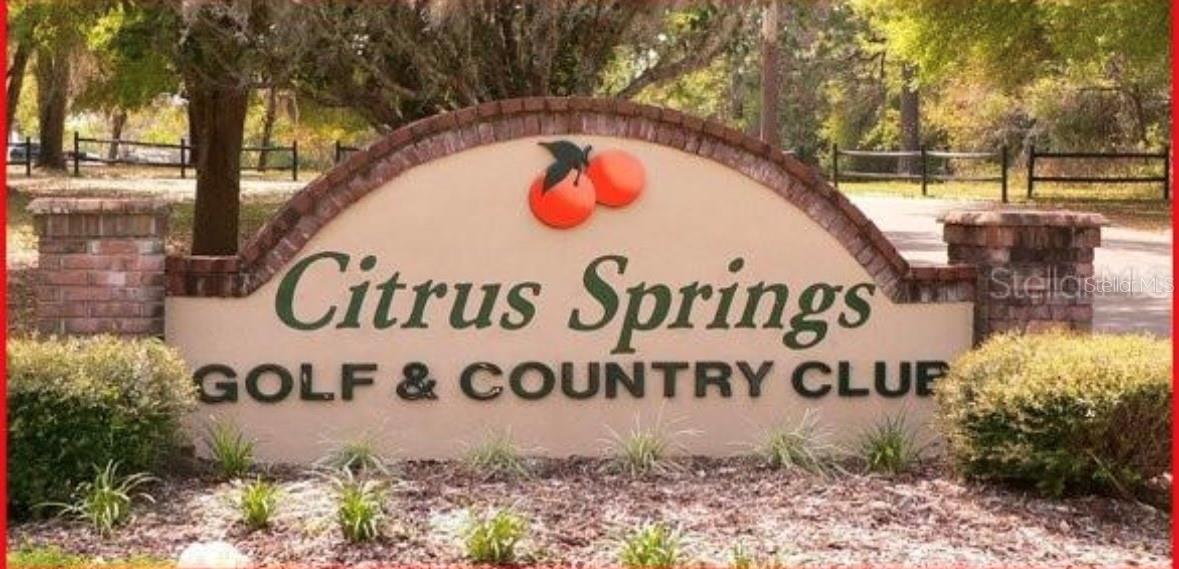 CITRUS SPRINGS - Land