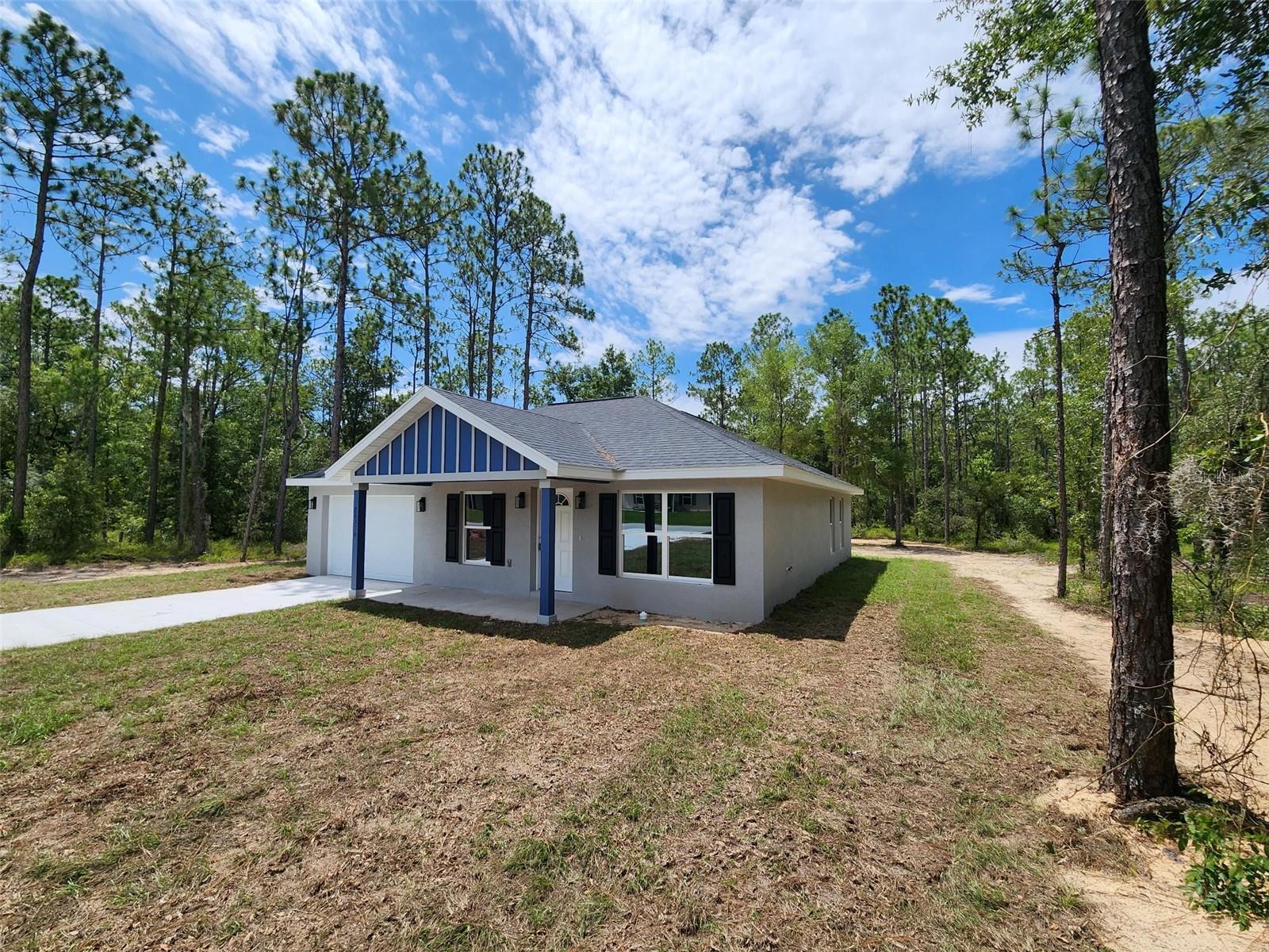 Under Construction. New construction 3 bedroom, 2 bath home located in the up and coming neighborhood of Rainbow Lakes Estates just 30 minutes west of Ocala, 15 minutes from Downtown Dunnellon, and 30 minutes from the Gulf Coast town of Crystal River. This home features Luxury Vinyl Plank flooring throughout, Wood, soft close cabinets in kitchen and bathrooms, tile shower and bathtub wall. Concrete block construction and energy efficient windows help save money on power bills. Love the Community you live in! Rainbow Lakes Estates offers a Community Center and a Recreational Park which include playgrounds, tennis courts, racquetball courts, basketball courts, baseball field, walking trails, a boat ramp to Tiger Lake, and picnic pavilions.
Rainbow River and Rainbow Springs are part of Marion County's Top outdoor attractions and are only a short 10 minute drive from Rainbow Lakes Estates. Enjoy the crystal clear water for kayaking, tubing and outdoor fun. Play a round of golf just 10 minutes away at Nationally recognized Juliette Falls Championship Golf Course. Whether you enjoy outdoor activities and adventure, or prefer to relax and enjoy the beauty of nature, you'll love calling Rainbow Lakes Estates your home.