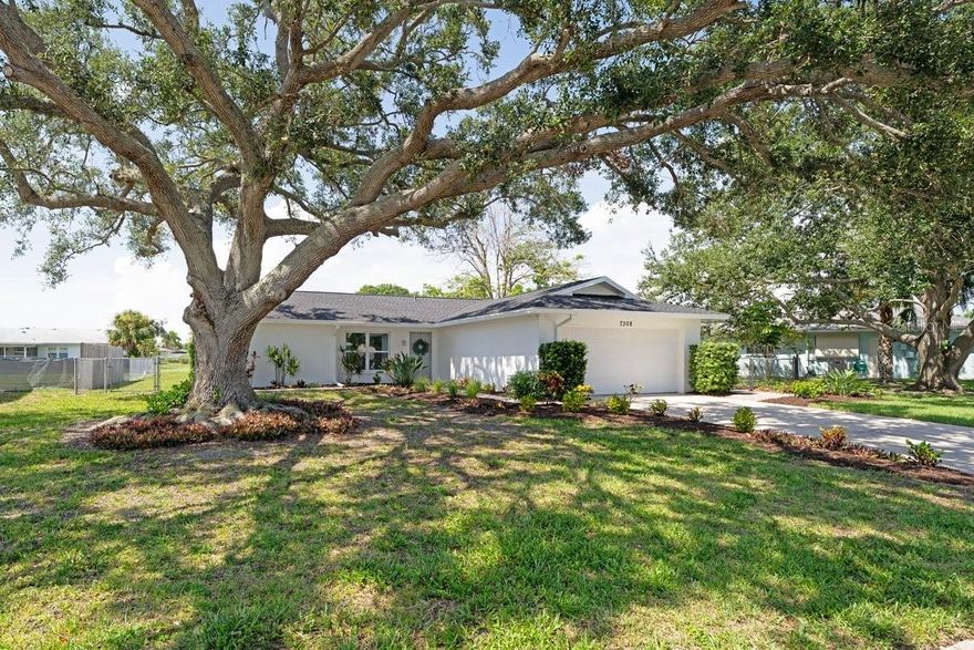 If "perfect location" were a home - this would be it! Whether you're buying your first home, ready to downsize, or looking for a smart investment, this beautifully updated 2 bed/2 bath home checks all the boxes. Thoughtfully refreshed and truly move-in ready, it features major upgrades you'll love: a new roof (2023), A/C (2019), water heater (2020), new windows, fresh interior paint, modernized bathrooms, updated flooring, and new landscaping for great curb appeal. Enjoy low-maintenance living from day one with all the big ticket items already taken care of. 

The flexible floor plan includes a spacious bonus room that's perfect for a home office, game room, or even a potential third bedroom. Outside, the large backyard offers endless possibilities - add a pool, create a garden retreat, or design your own private oasis. 
Located just minutes from Target, Publix, dining, shops, and a short drive to Anna Maria Island via Cortez of Manatee Ave, it's as close to everything as you could possibly want. Whether you are nesting, investing, or done with renting, this one's got your name on it. The updates are done, the location is ideal - all that's missing is you! 
*All information deemed reliable but should be verified by buyers and buyer agent.