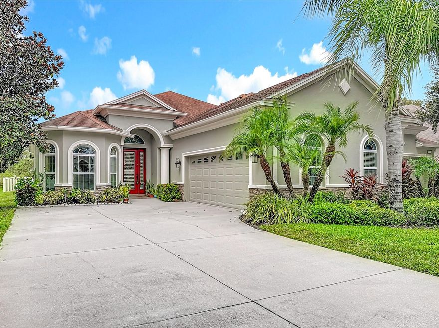 So EXCITED to present this EXECUTIVE STYLE VILLA situated on a beautiful lot in Devonwood. enjoy Maintenances FREE LIVING, which HOA has include exterior paint, {freshly painted} 9/25, roof replacement, gated community landscaping, basic cable and internet. located on a Cul-De-Sac and borders a pond and conservation area. lovely screened in Lanai
very private with ornamental waterfall and Gas Grill, Gourmet Kitchen features Customs Cabinets, GAS cooking, many built-ins, Cabinets have pull out drawers, Under -mount lighting.  Laundry room  with washer and Dryer with sink, Master Bedroom has walk in shower, and Double vanities.  Oversized Garage 28x20 11.6 ceilings, two garage doors openers, Insulated Garage door, and upgraded, specially mounted garage -opener and rail system for room for a lift, HAVC, (2021) TRANE with a 10 year transferrable warranty Water Heater 2024, water softener. Communities has sidewalks, community pool, gazebo and green spaces, close to major roads with tons of New Restaurants and medical center and shops .  After a busy day at work or shoppng come home to your own bit of Paradise