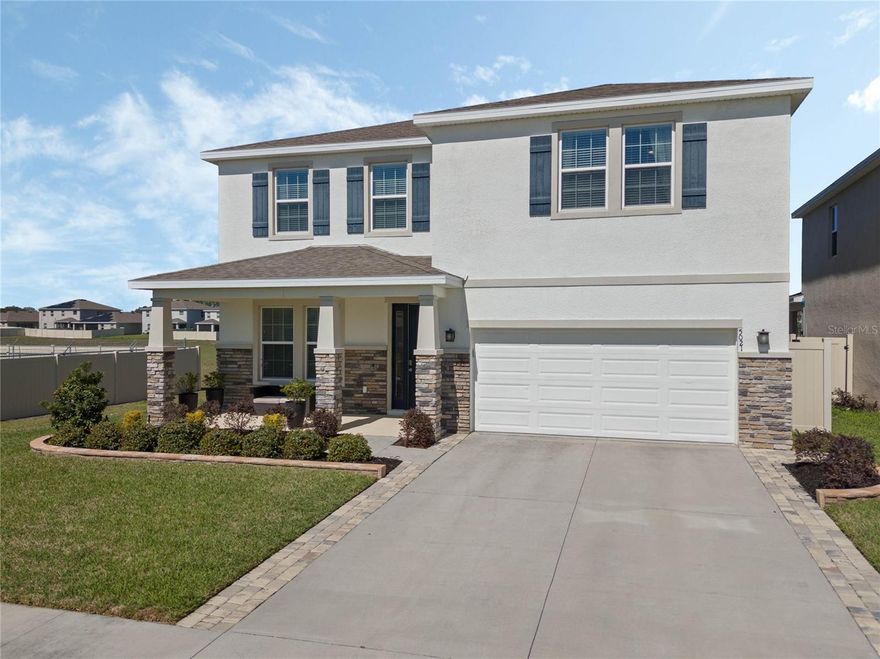 Set in gated Greystone Hills, this 4 bedroom, 3 bathroom home offers over 3,300 living square feet, a flexible layout, and upgrades that make everyday living easier. The main level features spacious living areas, formal dining, and a large family room with custom built-ins that give the space a more elevated feel. The kitchen is equipped with granite countertops, stainless steel appliances, and opens comfortably to the main living spaces and backyard. Just off the kitchen and dining area, a walk-through butler’s pantry adds extra cabinetry, counter space, and access to a large pantry for even more storage. Upstairs, you’ll find generous secondary bedrooms, a large media room, and a primary suite that now offers even better functionality thanks to a newly added sliding door separating the bedroom from the adjoining flex space. Whether used as an office, sitting room, nursery, or workout area, it gives the suite more privacy and purpose. The updated laundry room adds another practical upgrade with added cabinetry and folding space. Outside, the fenced backyard has been further improved with an added paver patio, walkways, and a custom flower beds that enhance both the look and usability of the outdoor space. With community pool and cabana access, tasteful upgrades throughout, and pricing below recent appraised value, this home offers a rare combination of space, functionality, and move-in ready appeal.