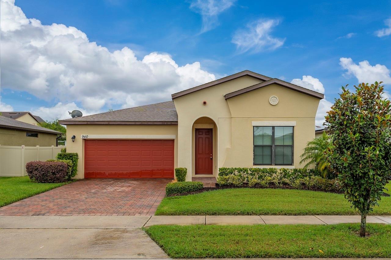 Charming 4-Bedroom Home in Stonewood Estates of Saint Cloud.
Welcome to this inviting 4-bedroom, 2-bath home with a 2-car garage located in the highly desirable Stonewood at Jones Road community of Saint Cloud. Conveniently situated just off Narcoossee Road, this home is only 15 minutes from Lake Nona and the Lake Nona Medical City, offering both comfort and accessibility.
Inside, the property is filled with thoughtful upgrades and energy-efficient features. Enjoy ceramic tile flooring throughout, neutral white paint, and ceiling fans in every room. The home was built with high-performance insulation, ultra-efficient HVAC components, and energy-saving appliances and lighting designed to help keep utility costs low.
The split floor plan provides versatility, with one bedroom located at the entrance—ideal for an office, study, or guest room. The spacious living room flows seamlessly into the kitchen, creating an open and functional living space.
The upgraded kitchen is a highlight, featuring granite countertops, 42-inch cabinets, a tile backsplash, breakfast bar, and stainless steel, energy-efficient GE appliances. Additional conveniences include a walk-in pantry and a built-in office nook.
The primary suite offers a large walk-in closet, while the en suite bath includes dual vanities with cabinets, a separate shower, and a private water closet. Two additional adjoining bedrooms share a full hall bath and there is a 2-Car Garage with an epoxy painted floor along with an automatic garage door opener.
For added convenience, there is a dedicated laundry room with a washer and dryer, plus extra storage space. To the back is a small patio area and a spacious backyard.
Living in Stonewood Estates means enjoying great community amenities including a resort-style pool and offering convenience and access to the best of Central Florida living. Enjoy being just minutes from Downtown St. Cloud, East Lake Toho’s Lakefront Park and Beach, as well as charming boutique shopping and popular dining spots.
A short drive takes you into Lake Nona, where you can indulge at some of the area’s most acclaimed restaurants, including Nona Blue, Chroma, Canvas, The Wave Hotel’s Bacán, Haven, and Nami. Explore Lake Nona’s Town Center, Boxi Park, and more exciting destinations right at your fingertips. Easy access to 192, Orlando International Airport (MCO) along with the 417 Greenway and the 528 Beachline are also a short drive away. For even more adventure, you’re only a drive away from Disney, Universal, SeaWorld, ESPN Wide World of Sports, Florida’s beautiful springs, beaches, and everything else that Central Florida has to offer!
This home combines comfort, efficiency, and location—making it the perfect choice for your next move.
Don't wait-Call today for an appointment to view this home!