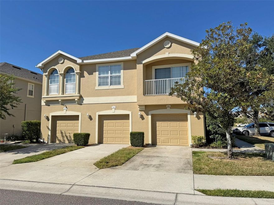 Great 2-bedroom 2.5 bathroom townhouse for sale! This home is a corner unit and is light and bright. Large living room/dining room combo downstairs with an open kitchen and large pantry. There's also a powder room and a 1-car garage. Upstairs you'll find spacious bedrooms, each with an en-suite bathroom. The indoor laundry closet is located between the bedrooms for convenience. This home is located in a gated community with a community pool and is close to everything. Just minutes from shopping, schools, and restaurants. Call for a private showing and make this one Yours Today!