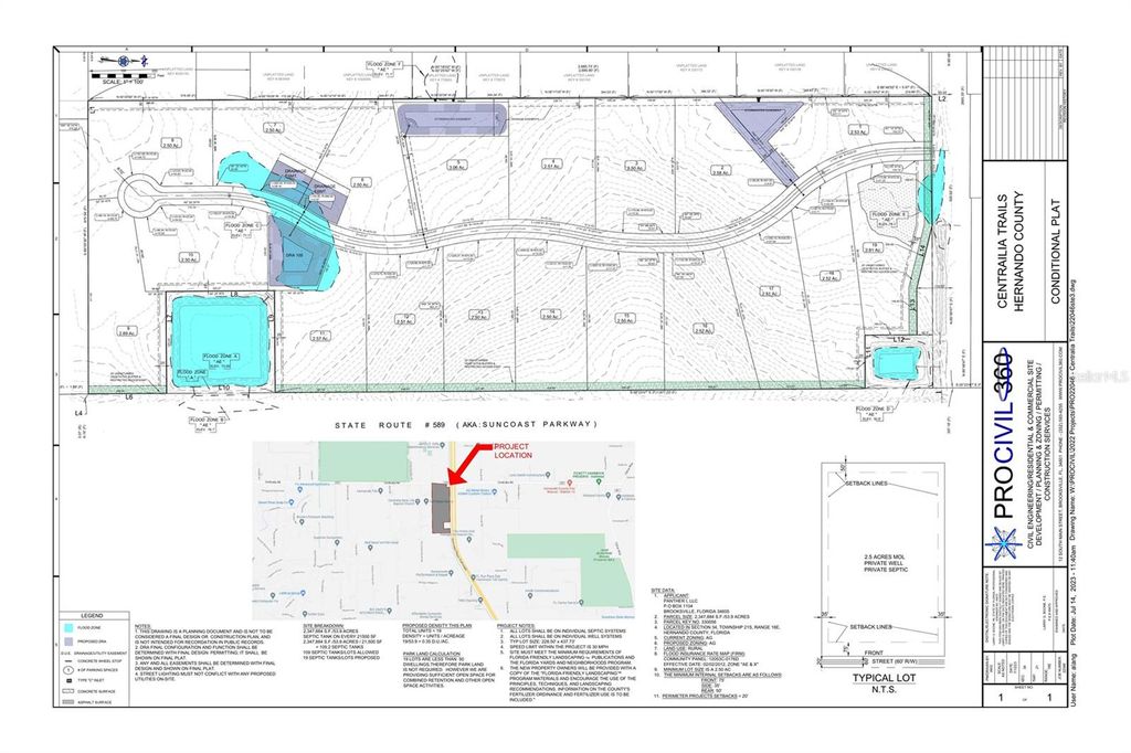 Photo of 0 Centralia (lot 16) Road, Brooksville, FL 34614 (MLS # W7883743)