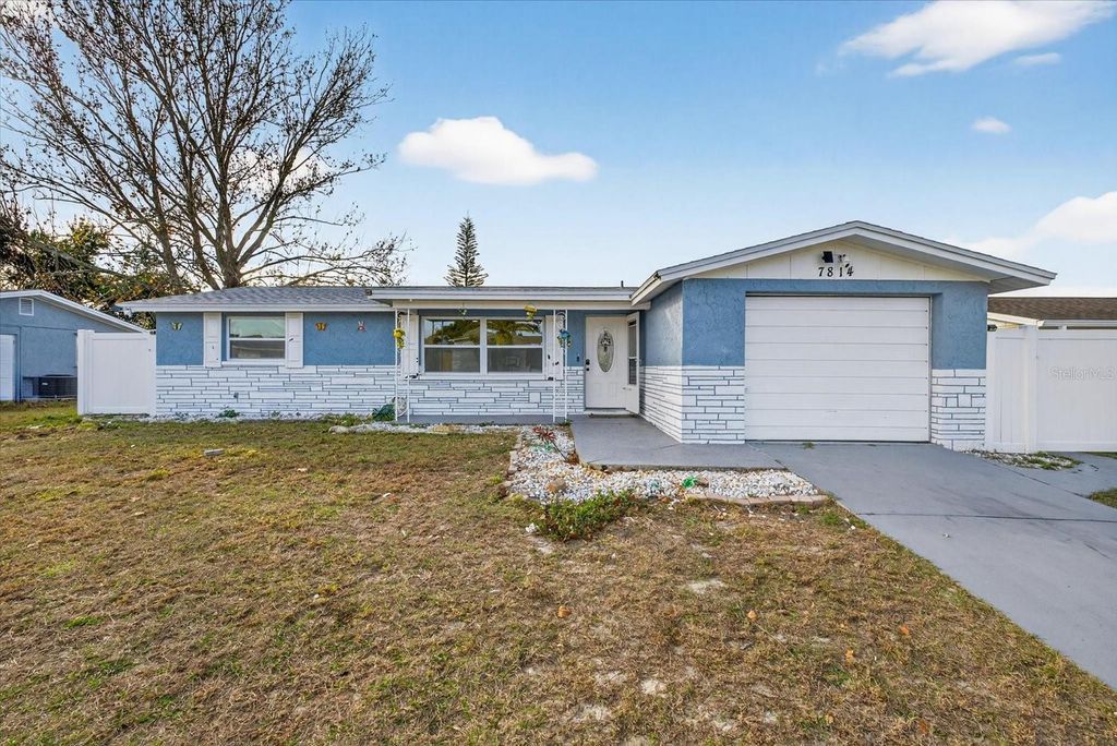 Photo of 7814 Birchwood Drive, Port Richey, FL 34668 (MLS # TB8468426)