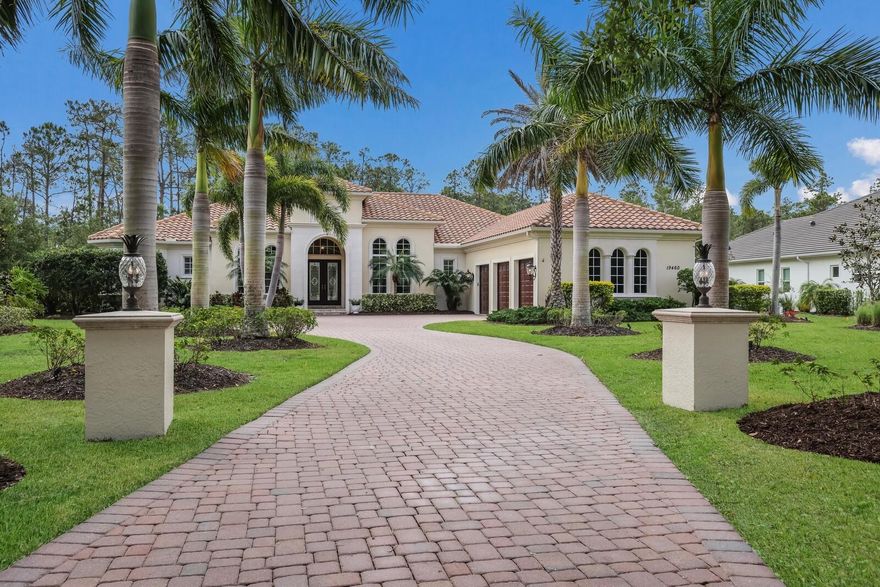 Situated on .80 acre with private preserve views, this custom designed John Cannon Home residence in the exclusive and sought-after gated community of The Concession showcases generously proportioned spaces, exceptional craftsmanship, elegant architectural details, and even a detached casita.   Offering 4,476 square feet of expansive one-story living boasting a highly versatile floor plan to utilize the home in a variety of lifestyle options and limitless possibilities as a four or five bedroom residence with opportunities for an in-law suite, dual offices, guest house, and more.  

Family and friends will celebrate the expansive south facing resort-styled lanai with abundant open and under cover spaces adorned with a travertine deck, retractable panoramic screens, pecky cypress ceilings, summer kitchen, gathering area with gas fire pit, a putting green, powder room, PebbleTec heated saltwater pool/spa with sun shelf, and a detached casita with full bath that affords endless opportunities to be imagined. 

Seamlessly connected to the outdoors via disappearing impact glass doors is the oversized great room with double tray ceilings and dual-sided gas fireplace that opens to a club room area, also with direct access to the lanai, and is ideal for gaming, or even as a separate in-law suite as its juxtapose to a generously sized guest bedroom with ensuite full bath.  Dinner guests are treated to an oversized formal dining room with volume ceilings and a climate-controlled wine room ready for 320 bottles of choice.  Meanwhile chefs will delight in the beautifully appointed gourmand’s kitchen with sprawling and sumptuous leathered granite counters, Albrecht wood cabinetry with dovetail soft close drawers, SubZero and GE Monogram stainless appliances,  two separate sinks, an oversized hidden pantry, and breakfast nook area all open to the great room. 

Relax and unwind in the elegant owner’s retreat positioned on its own private wing, offering two oversized walk-in customized closets, volume tray ceilings, direct access to the serene outdoors, and a luxuriously appointed spa-like bath with separate vanities, stand-alone shower, and a free-standing soaking tub. Overnight visitors will be right at home in the two additional generously sized guest suites both with inviting built-in window seating with storage, centered by the home’s fourth full bath with separate vanity stations.  Just off the welcoming  and elegant formal living room, the residence additionally offers a designated office with double-entry doors, soaring ceilings, arched shutters, and wood flooring.  

Other highlights of this 5,348 total square foot residence includes an extensive pavered circular driveway flanked by stunning royal palms, a generously proportioned laundry room, two powder rooms, tankless water heater,  and attached 3-car garage with shelving and pull down attic.  This custom estate is a testament to craftsmanship and a statement of refined serenity beckoning a lifestyle fulfilled in this renowned community infamous as the home to the World Golf Championship PGA golf tournament in February 2021, the upcoming World Champions Cup in December 2023, and to its striking oak hammocks, pines and large lakes, all near dining, shopping, polo, events and entertainment in the vibrant Lakewood Ranch and UTC area, and near the enriching culture and beaches of Sarasota.