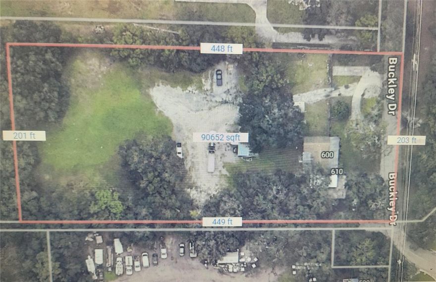 Industrial land with a single home property right on Hoagland Blvd, near 17/192 and Kissimmee Airport. This property has been serving the transportation industry for medium and heavy trucks, but it could easily be use for a warehouse business. This sale includes two industrial lots with a total of 2.16 acres, high and dry (PID 19 25 29 0000 0290 0000 & PID 19 25 29 00U0 0160 0000) The house features 3 bed/1 bath with 1,420 sq ft. and also provide two side entrance to the rear parking truck which is currently fence for your privacy convenience. No HOA, NO Flood-Zone & No Wetlands and Facing East with a total front exposure of 253'. This is the one you've been looking for. Contact me for details.