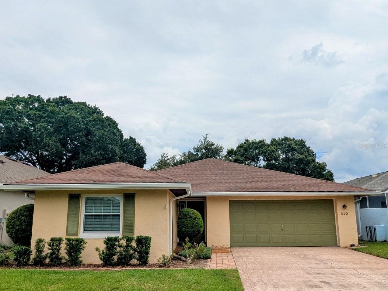 This three bedroom, two bathroom home is located in the gated Cypresswood golf subdivision. Enjoy the numerous HOA amenities, including a private gated community entrance with 24/7 guard, pool, fitness center, tennis courts, and golf. Home features a split floor plan, updated kitchen with stainless steel appliances and a gas range, brand new carpet in bedrooms, an enclosed sunroom that overlooks the golf course as well as a two-car garage with laundry hook-ups. Home available immediately!