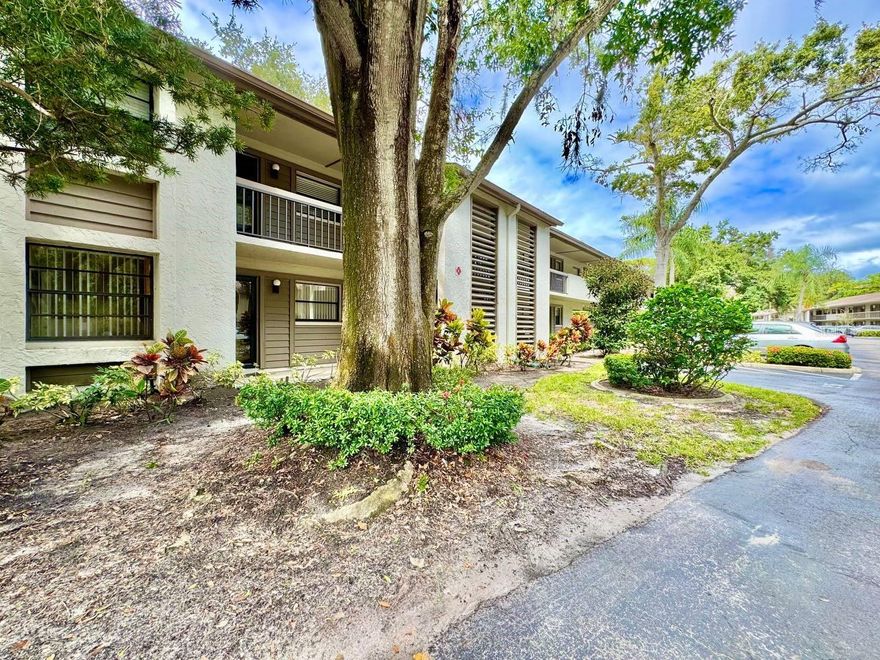 Welcome to this beautifully updated first-floor 2-bedroom, 2-bath condo located in the desirable Imperial Oaks community in Clearwater. Offering a perfect blend of style, comfort, and convenience, this move-in ready home is ideal for easy Florida living. Step inside to an open and airy floorplan featuring newer wood laminate flooring and fresh, neutral paint throughout. The updated kitchen boasts newer stainless steel appliances, granite countertops, a stylish backsplash, and new lighting, creating a modern and inviting space for cooking and entertaining. Both bathrooms have been thoughtfully refreshed with newer vanities, updated lighting, and a renovated walk-in shower in the guest bath. The primary bedroom includes an en-suite bathroom and a spacious walk-in closet, providing a peaceful retreat with plenty of storage. Additional features include ceiling fans throughout, in-unit washer and dryer, and a layout that maximizes natural light and functionality. Enjoy access to wonderful community amenities, including a clubhouse and sparkling pool, perfect for relaxing and socializing. Located in a prime Clearwater location, close to shopping, dining, and just a short drive to world-renowned beaches, this condo is a must-see! In addition to the advertised base rent, all residents are enrolled in the Resident Benefits Package (RBP) for $50.00/month which includes HVAC air filter delivery, credit building to help boost your credit score with timely rent payments, utility concierge service making utility connection a breeze during your move-in, and much more! More details upon application. Sewer, water, cable, trash, lawn and internet are included in rent.  1 pet max, 25 lbs. Vacant and Available now!