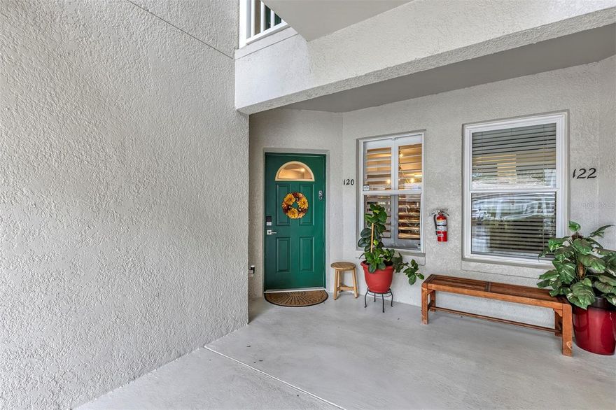 This extensively updated condo stands out from the rest. Situated on the first floor, this unit offers seamless access with zero steps from street level. Enjoy the convenience of your own assigned carport parking space located directly in front of the unit for easy entry.
Step inside to discover a home designed for comfortable, everyday living. The kitchen showcases a striking marble backsplash and granite countertops, complemented by premium appliances including a counter-depth refrigerator, microwave, and stove. Throughout the residence, you’ll find high-end luxury vinyl plank flooring and elegant custom plantation shutters in both the kitchen and living room, enhancing the space with style and privacy. Upgraded light fixtures and ceiling fans, along with thoughtful designer touches that elevate every room.
The primary bathroom features a brand-new vanity, a custom shower with a frameless glass enclosure, granite countertop, porcelain wall tiles, and a new toilet. Don’t miss the custom walk-in closet, providing ample storage and organization. The guest bathroom offers a beautiful custom glass shower enclosure, a new oversized soaking tub, porcelain wall tiles, a modern lighted medicine cabinet, granite countertop, and new toilet.
Recent updates include a new roof installed in 2024 and fresh interior/exterior paint. Outside, enjoy a spacious outdoor screened-in-patio with convenient storage closet—ideal for keeping your belongings secure and organized.
This home is located in the picturesque Cranes Roost community and is just a short walk to the mall. You’ll benefit from easy access to SR 434, SR 436, and I-4, while being centrally located with shopping, dining, parks, and several lakes. 
Call today to schedule your private tour!