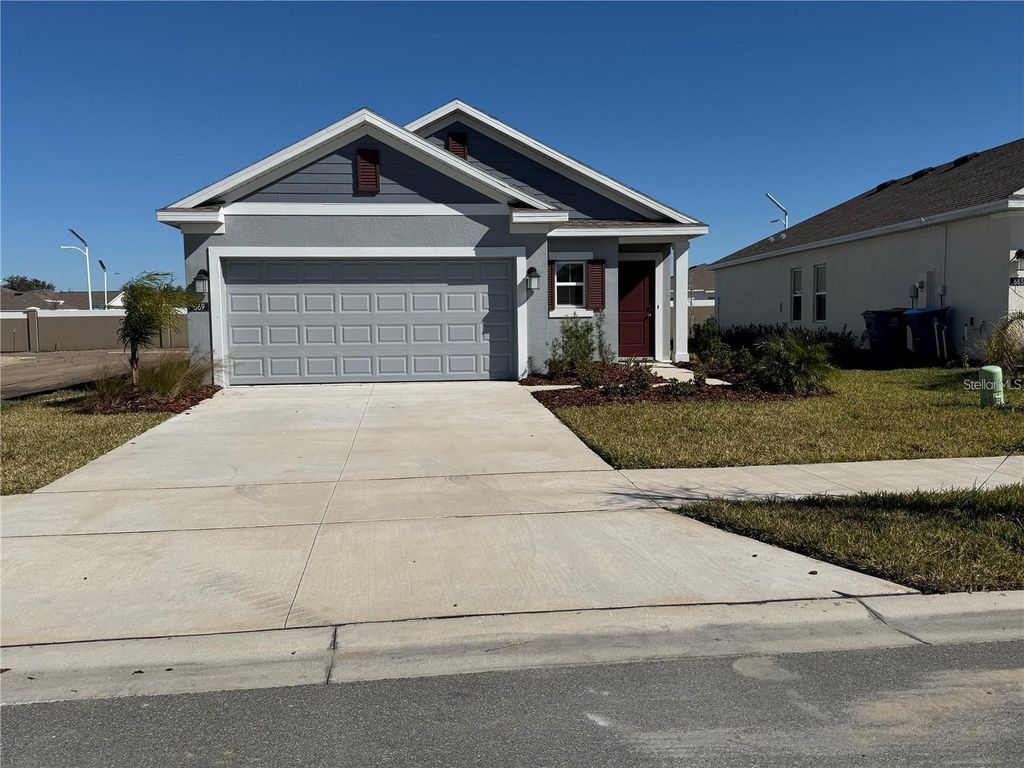Photo of 669 Bell Prairie Circle, Lake Wales, FL 33859 (MLS # O6382917)
