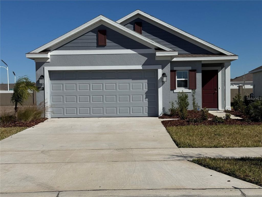 Photo of 669 Bell Prairie Circle, Lake Wales, FL 33859 (MLS # O6382917)
