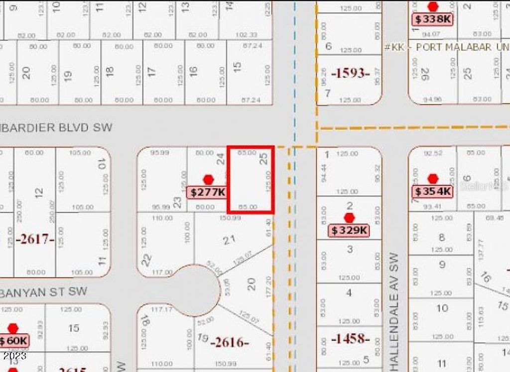 Photo of 612 J A Bombardier Boulevard SW, Palm Bay, FL 32908 (MLS # S5132459)