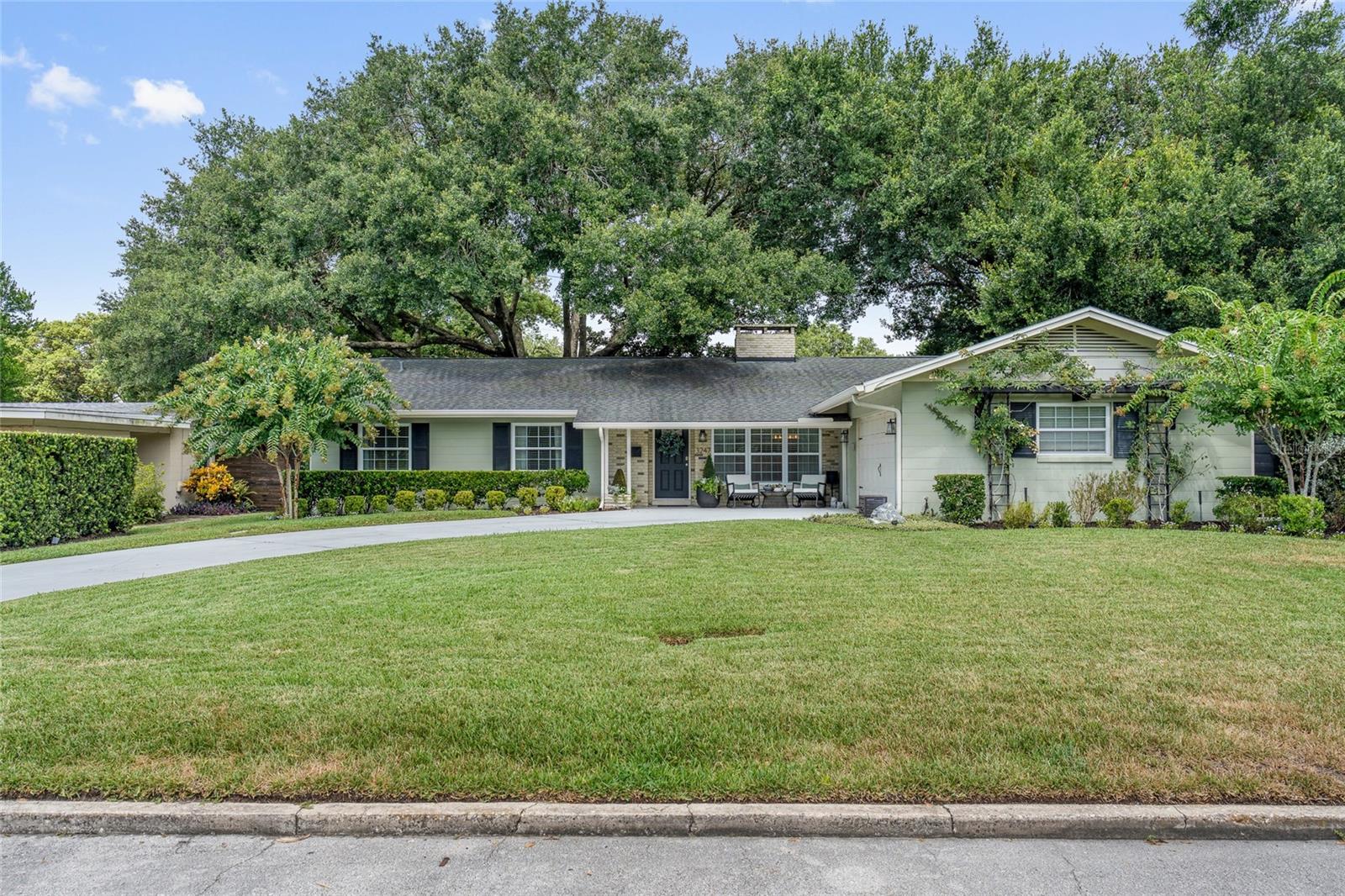 Tucked away in the highly sought-after Skycrest neighborhood, this beautifully updated 3-bedroom, 2-bath home offers the perfect blend of style, comfort, and convenience. The home's attractive curb appeal, combined with its well-maintained exterior, ensures a striking first impression.
The interior spans nearly 1,700 square feet of living space and offers an inviting backdrop for both everyday living and entertaining. Step inside, and you are greeted by a bright and airy open layout that beautifully marries modern finishes with the timeless charm. The updated kitchen flows effortlessly into the living and dining areas, creating a warm and inviting space for gatherings. Generously sized bedrooms serve as tranquil retreats, while the renovated bathrooms provide thoughtful design details to ensure comfort at every turn.
Step outside to your screened back patio and the extended paver lanai, where you'll find a spacious backyard oasis. The fully fenced yard offers extra privacy, while the lush landscaping and outdoor market lights create an outdoor retreat ideal for both enjoyment and relaxation.
Major updates provide peace of mind and efficiency, including: New attic insulation (2025), New septic drainfield (2025), New laminate flooring in bedrooms and common spaces (2025), Electrical panel upgrade with generator hookup (2021), HVAC system (2020), and Roof replacement (2018).
As a resident, you’ll enjoy exclusive access to fantastic community amenities, including a private boat ramp and fishing dock on beautiful Lake Pineloch, a scenic pavilion with picnic tables, and a playground perfect for family fun.
Conveniently located just minutes from the bustling heart of downtown Orlando, along with the top-rated Pershing Elementary School and Boone High School, this home combines a peaceful neighborhood atmosphere with quick access to an abundance of shopping, dining, and entertainment options. It's the perfect sanctuary where comfort meets convenience, inviting you to create cherished memories for years to come.