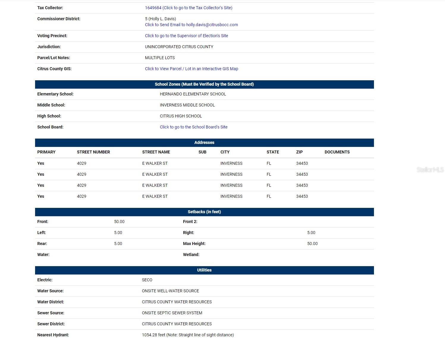 INVERNESS HIGHLANDS UNIT 03 - Land