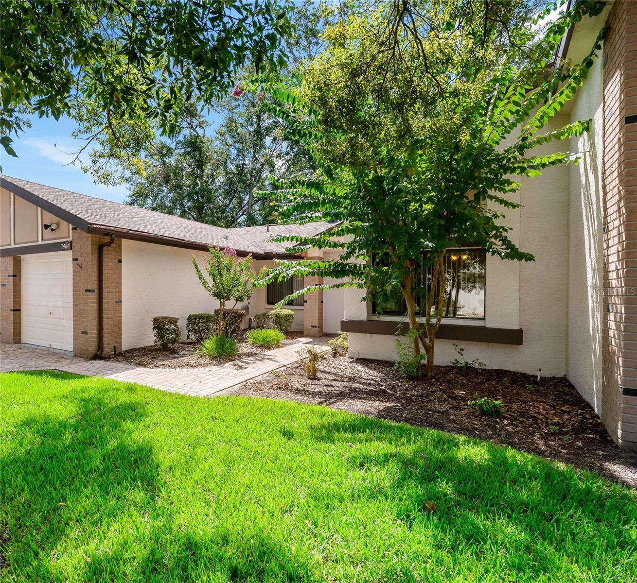 Welcome to 7486 Heather Walk Drive in beautiful Weeki Wachee, Florida! Here’s your chance to make all your dreams come true and live in your very own slice of paradise. This quaint 2-bedroom, 2-bathroom villa is perfectly positioned on a scenic pond that winds throughout the community—offering peaceful water views right from your own backyard. Step inside to a welcoming foyer that opens into a spacious living room/dining room combination complete with a built-in bar—perfect for entertaining! The eat-in kitchen features a breakfast bar, ample counter space, and easy access to the inside laundry room, which includes extra cabinetry and space for a second refrigerator or shelving.
With a split bedroom floor plan, guests can enjoy privacy on one side of the home while you relax in the primary suite with an en suite bath on the other. At the rear, you’ll find a huge Florida room surrounded by windows, flooding the space with natural light and capturing the serene pond views. The community offers fantastic amenities including a pool, golf course, and more! Located in Weeki Wachee, a true Florida Gulf Coast treasure, you’ll enjoy year-round activities, natural springs, and stunning beaches just minutes away. Schedule your private showing today and make this gem YOURS!