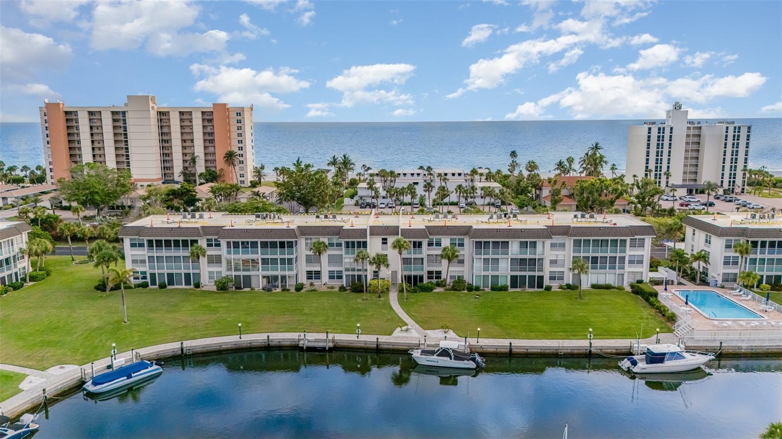 Discover coastal living at its finest in this beautifully furnished 2-bedroom, 2-bath condo featuring a recently remodeled kitchen, new carpet, and modern electric shades. This bright and welcoming unit offers comfort and convenience just seconds from your own deeded beach access—perfect for daily walks or sunset strolls.
Enjoy a resort-style lifestyle with incredible amenities including 4 swimming pools, tennis and pickleball courts, a clubhouse, fitness center, library, art studios, billiards, shuffleboard, kayak launch, and a woodshop. The community harbor offers boat slips for rent at just $350–$425 per year—an unbeatable value!
No hurricane water intrusion, and all current assessments have been paid. A rare opportunity for turnkey coastal living in a vibrant, amenity-rich community!