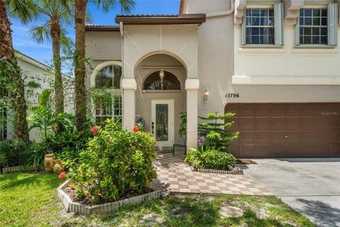 A home in PEMBROKE PINES