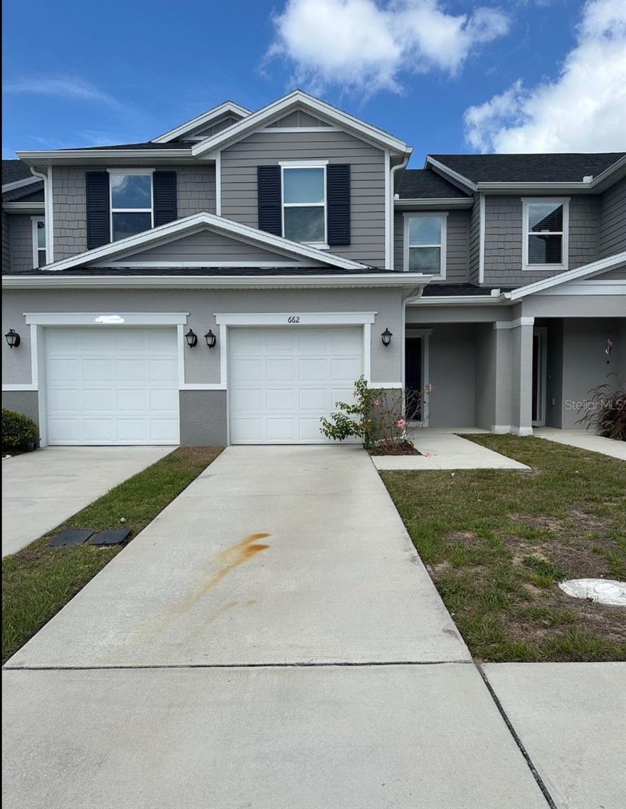 TOWN HOUSE FOR RENT IN DAVENPORT, FLORIDA OF 3 BEDS / 2.5 BATHS, ONE CAR GARAGE FOR CONVENIENCE,
LOCATION NEXT TO CHAMPION GATE, CLOSE TO DISNEY PARKS AND ATTRACTIONS, MAJOR HIGHWAYS AND CONVENIENCE STORES AND
GROCERIES, COMMUNITY POOL AND PLAYGROUNDS, CONTACT ME FOR MORE DETAILS.