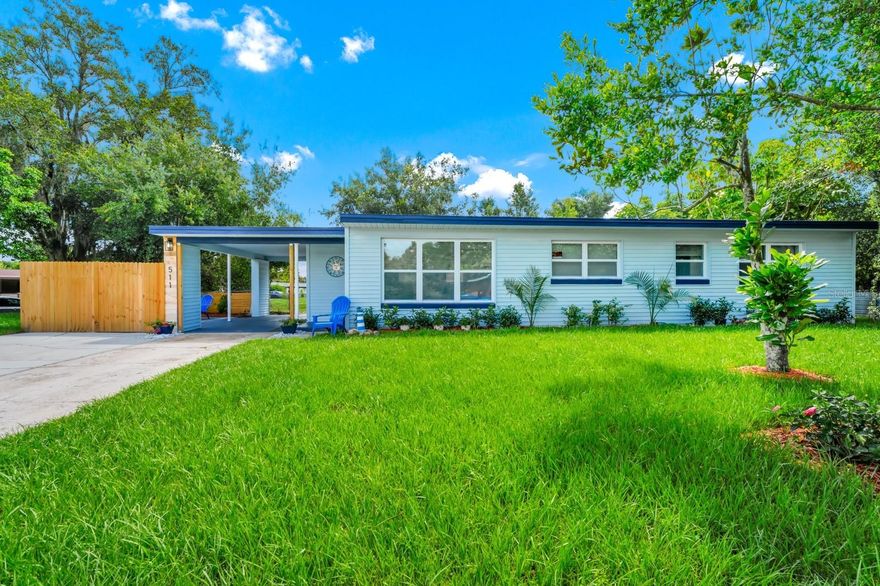 FULLY RENOVATED, 3-bedroom & 3-full bath home with office. On a BIG oversized corner lot in Orlando. RV parking on side yard Interior is features include New grey wood flooring New kitchen with New White soft-close cabinets, New granite countertops, and New stainless steel appliances. All bathrooms are updated with modern finishes. The Large Primary Suite offers a Spa-style Bathroom, walk-in closet with wood flooring, and room for a California King bed. Major upgrades include a 2025 NEW ROOF , NEW CENTRAL AIR, New Electrical Panel,New Windows, New and New Island with lots of storage and a interior laundry room. The Fully fenced yard has a patio and Fire Pit, perfect for entertaining or relaxing RV parking, boat parking. Equipment parking Move-in ready.willing to do lease option to buy to right buyer will do a 6 link to apply https://apply.link/N6bchlg.