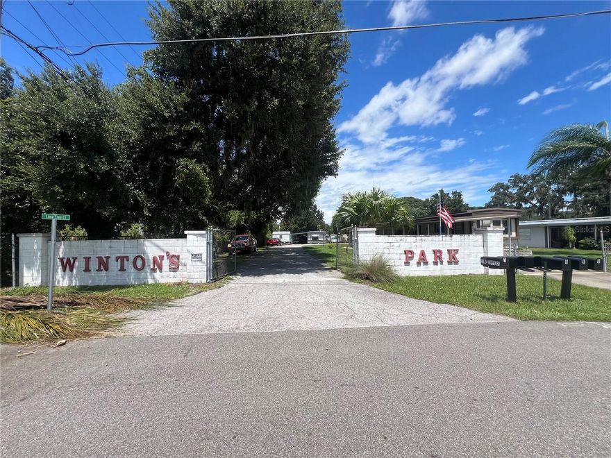 Looking to create passive income - the Winton's Park 55+ mobile home community is ready for your pathway to financial growth. A total of 12 lots. There is a private well for the park and each mobile home has it's own septic system maintained by each home owner. The RV lots have full hook up. Very low overhead.