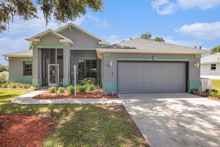 One or more photo(s) has been virtually staged. Welcome home to this beautifully maintained 3-bedroom, 2-bathroom, 2-car garage residence nestled in the highly sought-after Canterbury Estates of Citrus Hills! Situated on a generous 0.30-acre lot, this home offers the perfect blend of comfort, style, and Florida lifestyle living. Step inside and immediately appreciate the bright, open layout enhanced by a natural, neutral color palette that creates a warm and inviting atmosphere. The home features a formal dining room, perfect for gatherings, and a spacious kitchen that seamlessly flows into the family room—ideal for both everyday living and entertaining. The well-appointed kitchen boasts granite countertops, ample cabinetry, a full stainless steel appliance package, and a cozy breakfast nook for casual dining. Additional bar seating at the counter provides the perfect space for guests to gather. The spacious primary suite offers a relaxing retreat, complete with a walk-in closet and a beautifully updated en-suite bathroom featuring dual vanities and a gorgeous upgraded walk-in shower. The secondary bedrooms are thoughtfully positioned on the opposite side of the home, providing privacy, along with a full guest bathroom with a tub/shower combination. Step outside through the sliding glass doors to your screened-in back porch, where you’ll enjoy serene views of the expansive backyard. The outdoor space is enhanced by a paver patio, mature trees, and lush landscaping—perfect for relaxing or entertaining while enjoying nature. A Social Membership to the Citrus Hills Golf & Country Club is required, granting access to an exceptional resort-style lifestyle. Amenities include state-of-the-art fitness centers, the luxurious BellaVita Spa, resort pools, scenic walking trails, championship golf courses, tennis and pickleball courts, bocce, basketball, and even a dog park and fishing lakes. Enjoy multiple dining options, including fine dining, a grille, and a tiki bar, along with a vibrant social scene featuring clubs, events, and a 300-seat auditorium. Don’t miss your opportunity to own a piece of paradise in one of the area’s premier communities—schedule your private showing today!