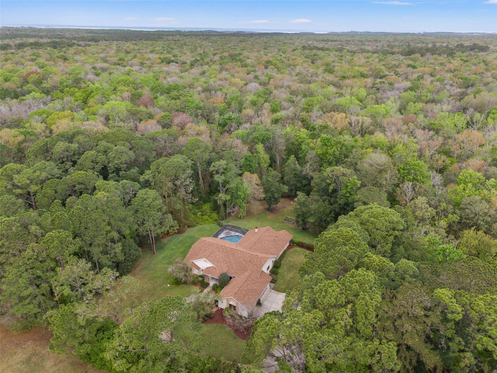 One or more photo(s) has been virtually staged. 100,000 PRICE DROP — NOW'S YOUR CHANCE TO OWN THIS ONE-OF-A-KIND ESTATE HOME! Welcome to LAKE IN THE WOODS, one of Hernando County's most exclusive GUARD-GATED COMMUNITIES — and this is one of its most iconic homes! Tucked away on a PRIVATE 2-ACRE LOT at the end of a 400-FOOT DRIVEWAY, this 5-BEDROOM, 3-BATHROOM, POOL HOME offers over 5,000 SQUARE FEET UNDER ROOF with a 3-CAR SIDE-ENTRY GARAGE and PARKING FOR EVERYONE — including a DRIVE-THROUGH GARAGE BAY with doors on both sides (talk about unique!). And here's the best part — this home backs directly to the WEEKI WACHEE NATURE PRESERVE, giving you TOTAL PRIVACY IN THE HEART OF SPRING HILL. You'll feel worlds away, yet be just minutes from everything Inside, you'll find a layout that offers SPACE, STYLE, and ENDLESS POSSIBILITIES. The FORMAL LIVING ROOM opens to the pool, setting the tone from the moment you enter. The DINING ROOM is ready for your next gathering, and the FAMILY ROOM off the kitchen is anchored by a stunning WOOD-BURNING BRICK FIREPLACE for cozy nights in.
The KITCHEN is a chef's dream, with a BRICK-SURROUND COOKTOP, DOUBLE WALL OVENS, LARGE CENTER ISLAND, WET BAR WITH SEATING, and a BREAKFAST NOOK with views of the private yard. Need space for guests or multi-gen living? There are FOUR GUEST BEDROOMS, including one with ENSUITE BATHROOM AND PRIVATE LANAI ACCESS—perfect for an IN-LAW SUITE, home office, gym, or nursery.
The PRIMARY BEDROOM SUITE features TWO CEDAR-LINED WALK-IN CLOSETS, a DRESSING VANITY, and a GARDEN TUB + WALK-IN SHOWER that feels like a spa retreat.
But the real showstopper is out back: over 500 SQUARE FEET OF COVERED OUTDOOR SPACE with a SCREENED LANAI, POOL AND SPA, and a BUILT-IN OUTDOOR KITCHEN—perfect for entertaining under the stars while wildlife strolls by. Deer and other Florida favorites are frequent visitors here, adding to the peaceful, resort-style vibe. Recent updates include a NEW ROOF (2021), NEWER HOT WATER HEATER plus you get an INDOOR LAUNDRY ROOM, 12-ZONE SPRINKLER SYSTEM WITH IRRIGATION WELL, and a FENCED BACKYARD. Located in SPRING HILL, FL, LAKE IN THE WOODS offers an unbeatable lifestyle with 24-HOUR SECURITY, PICKLEBALL & TENNIS COURTS, FISHING LAKE ACCESS, DOG PARK, PLAYGROUND, and even TRAILER/BOAT STORAGE — all with NO CDD FEES AND NO FLOOD ZONE! Call Laura today — you're going to love this home!