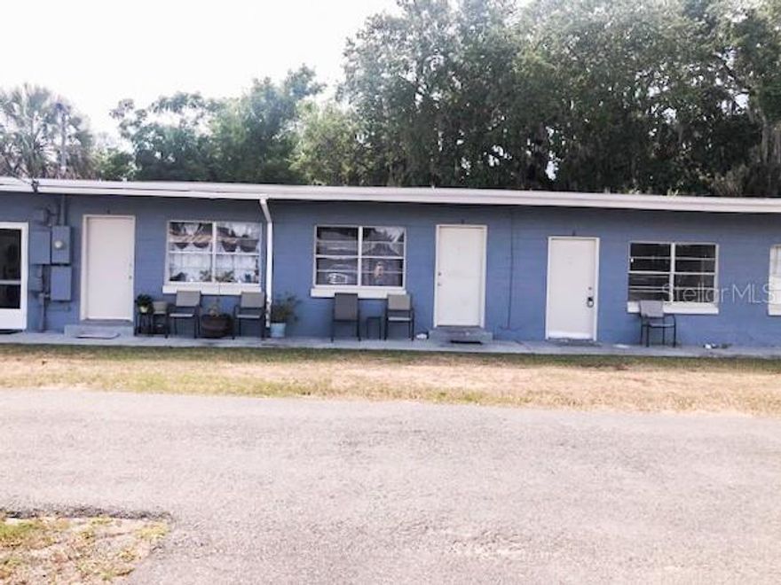 $500 off first month's rent! Studio apartment with new luxury vinyl plank flooring and kitchen cabinets! Conveniently located just outside of downtown Tavares and minutes away from restaurants, grocery stores and shopping! Neat and Clean! $200/month Resident Utilities Package includes electricity, basic cable, WiFi, water, sewer, and trash. Plenty of parking! On site laundry facility with coin machines and Amazon Locker! Renter's insurance required. The easiest move you'll ever make!