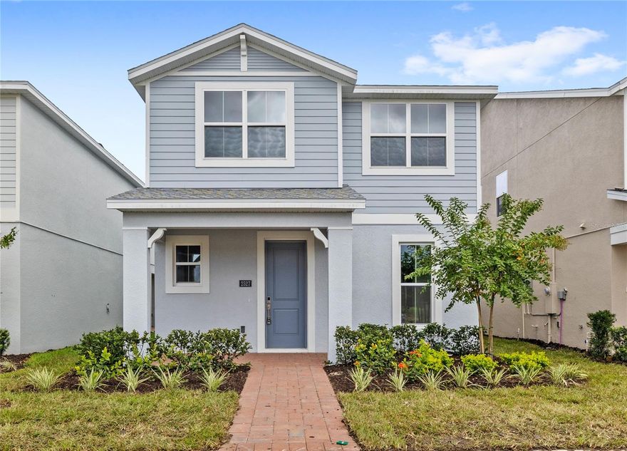 Experience the ultimate lifestyle in this beautifully designed bungalow-style townhome located in the highly sought-after Oaks at Kelly Park community. Offering three bedrooms, two and a half bathrooms, and an open concept first floor, it is the perfect floor plan.
The inviting front porch and welcoming foyer open to an expansive great room and dining area that flows into a large covered lanai, creating the perfect setting for relaxing or entertaining year-round. The gourmet kitchen features a large center island with breakfast bar, designer backsplash, solid wood cabinetry, upgraded countertops, and a large walk-in pantry.
Upstairs, the private primary suite is complete with an en-suite offering dual sinks, a large walk-in shower, private water closet, and an impressive walk-in closet. Two spacious secondary bedrooms share a beautiful hall bath, adjacent to the upstairs laundry room. Downstairs there is a convenient powder bathroom for guests.
A private rear courtyard and attached two-car garage add to the home’s appeal, while the resort-style amenities in this community—including a swimming pool, cabana, tot lot, dog park, and scenic walking paths—offer the perfect balance of leisure and lifestyle. Conveniently located just minutes from SR-429, Kelly Park Rock Springs, Lake Apopka, and the Horizon West area, residents enjoy easy access to everything Central Florida has to offer.
Rent includes lawn care, pest control, and HOA dues for a maintenance-free lifestyle. Call today to schedule a private tour.