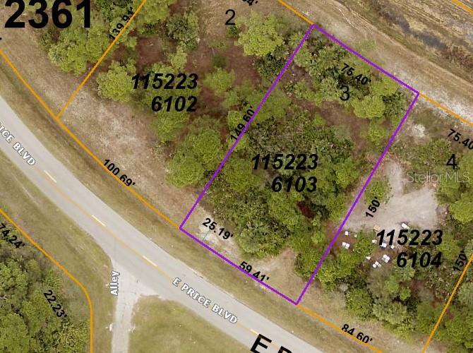 Prime Development Opportunity in North Port’s Activity Center 10 (AC10)
This newly rezoned parcel is located within the City of North Port’s designated Activity Center 10, offering a wide range of potential uses designed to support economic development and mixed-use planning. Zoning under AC10 allows for light and heavy industrial, commercial, medical, and certain residential uses (some with variance).
This property is situated in an X flood zone, which means flood insurance is not typically required, and there are no known scrub jay habitat restrictions at the time of listing. A private well and septic system will be needed, offering flexibility in development planning.
Permitted Uses May Include (Buyer to Verify with City):
• Industrial development
• Medical and dental offices
• Retail services and sales
• Food service and mobile food parks
• Outdoor storage
• Single-family residences and duplexes (with variance)
• Essential services
Located just off Veterans Boulevard, this property offers convenient access to major roadways and is surrounded by ongoing residential and commercial development.
Area Highlights:
• Over 400 acres of parks and recreational facilities
• Multiple golf courses
• Access to biking and walking trails
• Diverse shopping and dining options
• Community centers and cultural events throughout the year
Buyer is responsible for verifying all zoning, permitted uses, utilities, and any potential easements or development restrictions with the City of North Port. Seller has additional lots available, including commercial parcels—please inquire for more details.