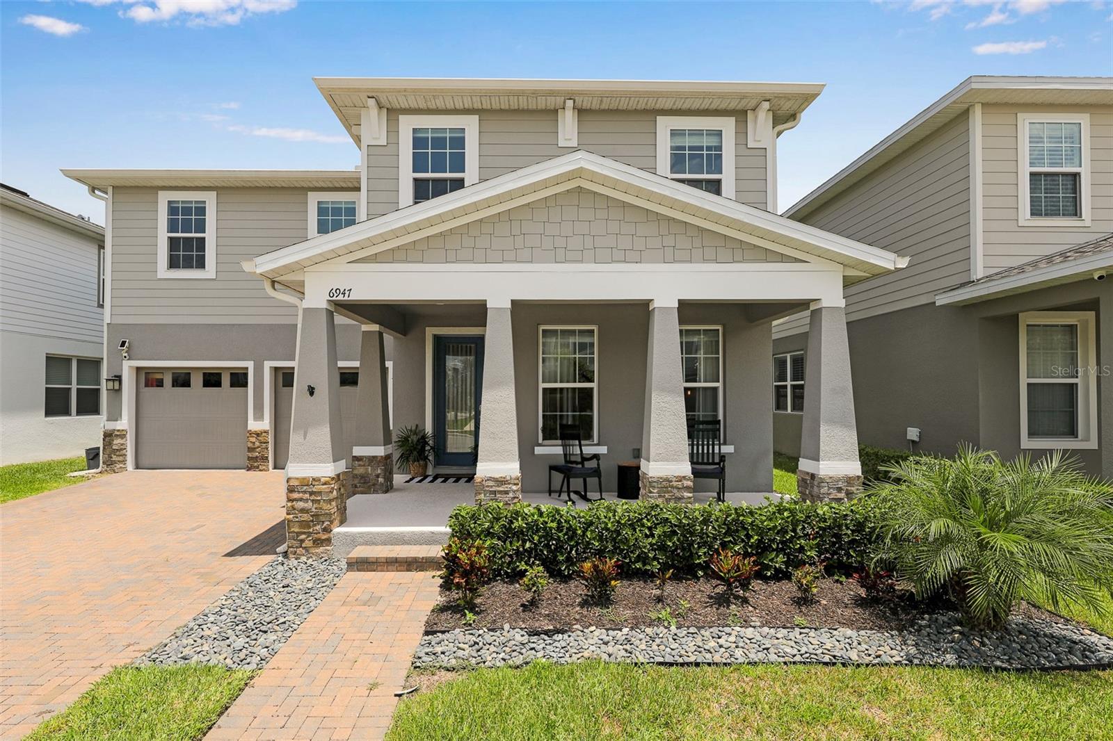 BACK ON THE MARKET WITH PRICE IMPROVEMENT AND MOTIVATED SELLERS!
Located in the prestigious Sanctuary at Lakes of Windermere community, this stunning home offers luxury living at its finest. The property features a large heated saltwater pool, 5 full suites and a half bath, a home office, and a private movie theater—perfect for comfort, productivity, and entertainment. One suite and the office are located on the first floor for added convenience.
Thoughtfully upgraded with over $130K in improvements, the home includes a gourmet kitchen with custom cabinetry, stainless steel appliances, and a designer tile backsplash. The open layout features high-end tile flooring, tray ceilings, upgraded trim, smart home features, and extra windows and outlets throughout, bringing in natural light and functionality.
From the backyard, enjoy peaceful lake views and nightly Disney fireworks—a truly unique and magical setting. The outdoor area also includes a screened extended lanai, outdoor kitchen rough-in, and professional landscaping. Just minutes from top-rated schools, dining, and Orlando’s best attractions, this is Windermere living at its best.