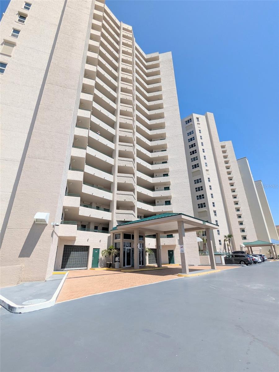 Corner Unit with All the Views! Experience coastal living with resort-style amenities at its finest in this stunning 3 bedroom, 3 bath oceanfront condo at the prestigious Dimucci Twin Towers in Daytona Beach Shores. Enjoy breathtaking ocean views from your private balcony and peaceful river views from the front door. Featuring an open yet split floor plan, this fully furnished residence is ideal for both entertaining and privacy. Updates include brand new vinyl flooring, fresh paint, granite countertops, recessed lighting, and stainless steel appliances. Dimucci offers two brand-new oceanfront pools, private beach access, remodeled clubrooms, library, billiard room, two fitness centers creating a true resort atmosphere. Also a brand new seawall. Currently leased at $3000/month, make this your investment property.