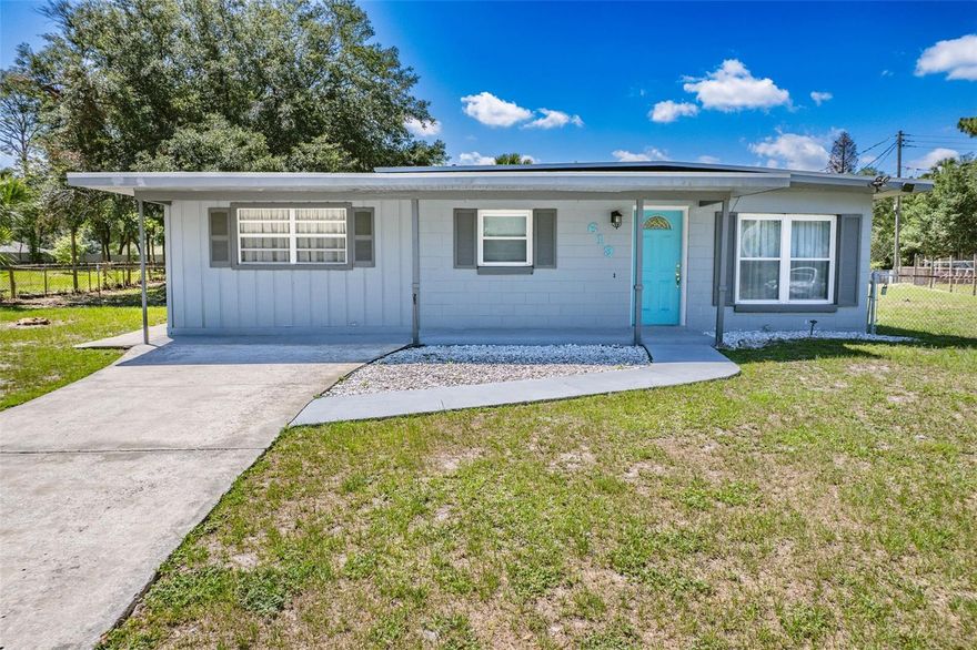 One or more photo(s) has been virtually staged. Situated on a fully fenced lot just under half an acre, this move-in ready 4-bedroom, 1.5-bath home offers the features today’s buyers are searching for including a large yard, no HOA, major system updates, and stylish interior finishes.
Recently painted inside and out, the home showcases durable tile and luxury vinyl plank flooring throughout, creating a clean, modern look with low-maintenance living. The beautifully remodeled full bathroom adds a designer touch, while the upgraded kitchen cabinetry provides both style and functionality. The spacious living room offers an open and inviting atmosphere ideal for entertaining, family gatherings, or everyday comfort.
Step outside to enjoy the expansive deck overlooking the oversized backyard perfect for outdoor functions, pets, gardening, RV or boat storage, and future possibilities. A storage shed adds additional convenience and functionality.
Buy with confidence knowing the home features a NEW ROOF (12/2024), NEW A/C (April 2026), and updated electrical, helping reduce future maintenance concerns. Washer and dryer are also included, making this property truly turnkey.
Located in one of Sanford’s most convenient areas near Lake Dot Park, shopping, dining, and major highways. This home is also zoned for highly sought-after Seminole County A-rated schools, including Lake Mary High School. Whether you are a first-time homebuyer, relocating to Central Florida, searching for an investment property, or looking for a home with land and no HOA restrictions, this property offers exceptional value and flexibility.