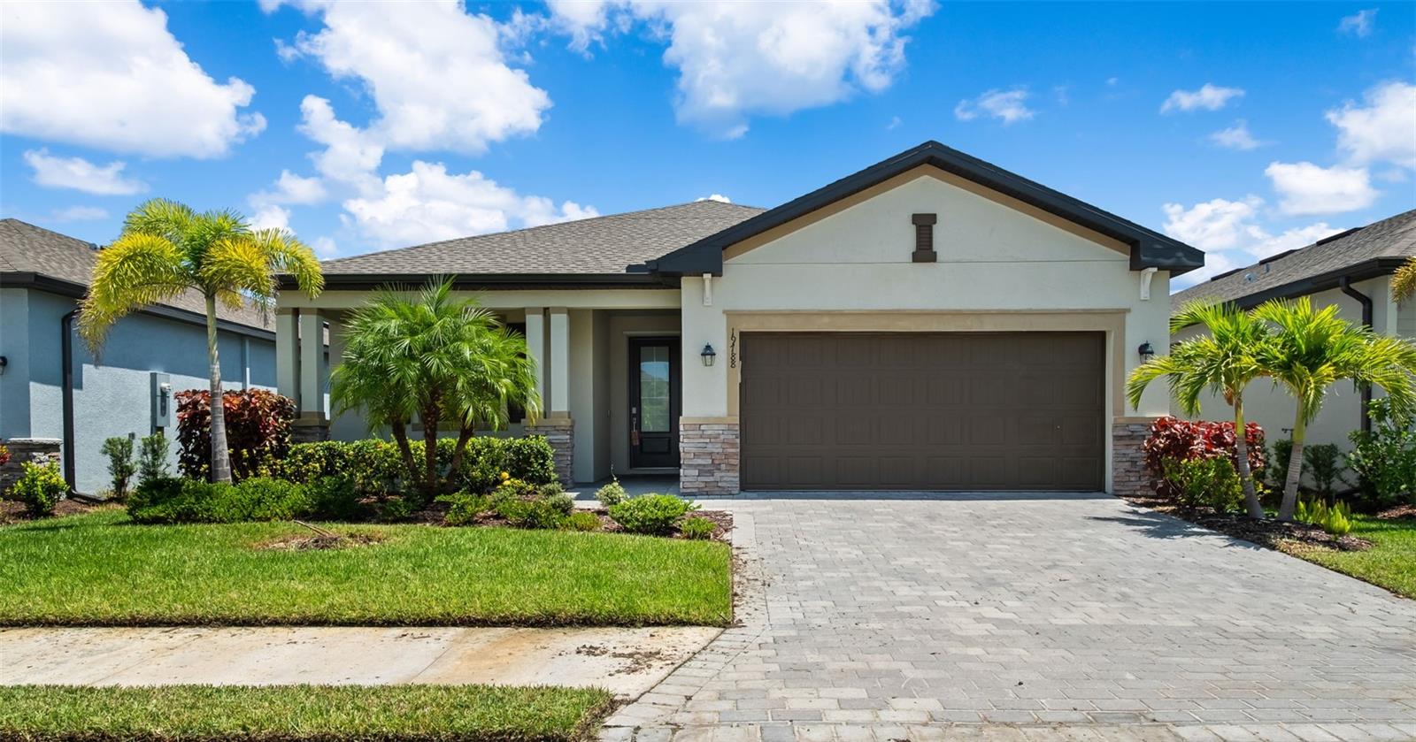 One or more photo(s) has been virtually staged. Welcome to your new home in the highly desirable gated community of Tortuga in Venice, Florida! This beautifully designed 3-bedroom, 3-bathroom home offers 1,855 sq. ft. of comfortable living space with an open layout perfect for modern Florida living.
The heart of the home is a bright, modern white kitchen featuring granite countertops, stainless steel appliances, and plenty of space for cooking and entertaining. The private primary suite is a true retreat, boasting dual granite vanities and an oversized walk-in shower. On the other side of the home, two additional bedrooms are thoughtfully placed at the front, providing privacy for guests or family members.
Enjoy a low-maintenance lifestyle with HOA fees that include internet, cable, lawn care, and irrigation. Tortuga is a newer, fully planned gated community offering convenience, comfort, and community amenities.
Perfectly located near downtown Venice, Publix, and I-75, this home puts kayaking on the Myakka River, natural trails, dining, shopping, and more just minutes away. Best of all, Venice’s world-famous beaches are only a short drive from your doorstep.