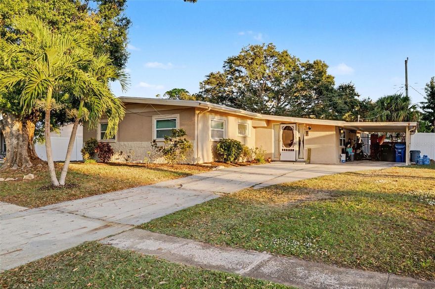 Very well located and quiet home, beautiful neighborhood. NEW ROOF 2025, NEW A/C 2024, POOL resent resurfaced deck. The screened-in pool and patio are easily accessed through French doors in the family room which overlooks the pool/patio area. The spacious kitchen has a built-in oven and includes an additional pantry area. Ceramic title graces the floors thought-out the home, and ceiling fans. Enjoy easy living with no HOA fees or deed restrictions. Conveniently located within a short driving distance from Siesta Key, family park well known downtown area, beaches, shopping, dining and all that beautiful Sarasota amenities.